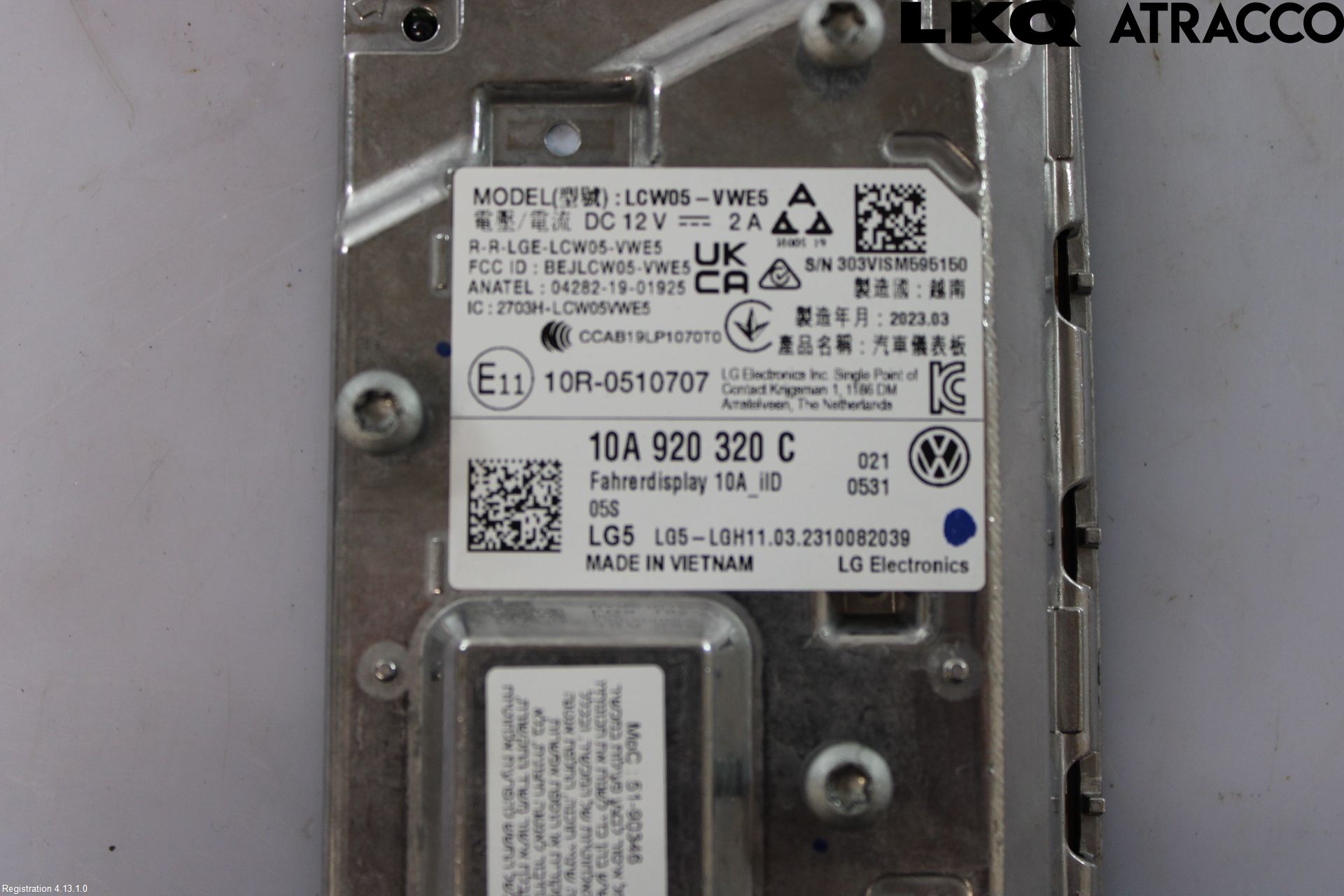 Volkswagen VW ID.5 22- Instr Kombinert