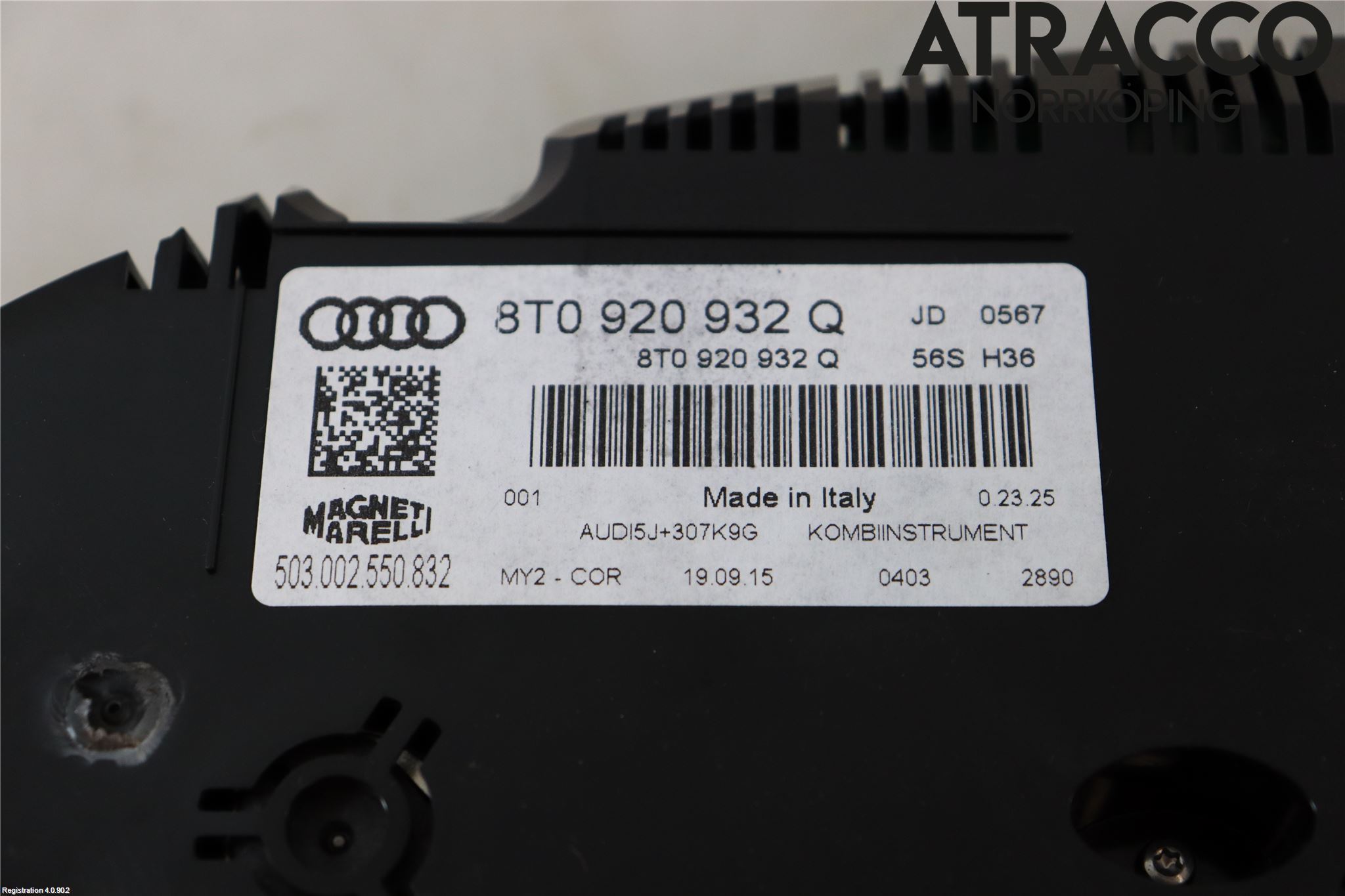 Audi A5 07-16 Instr Kombinert