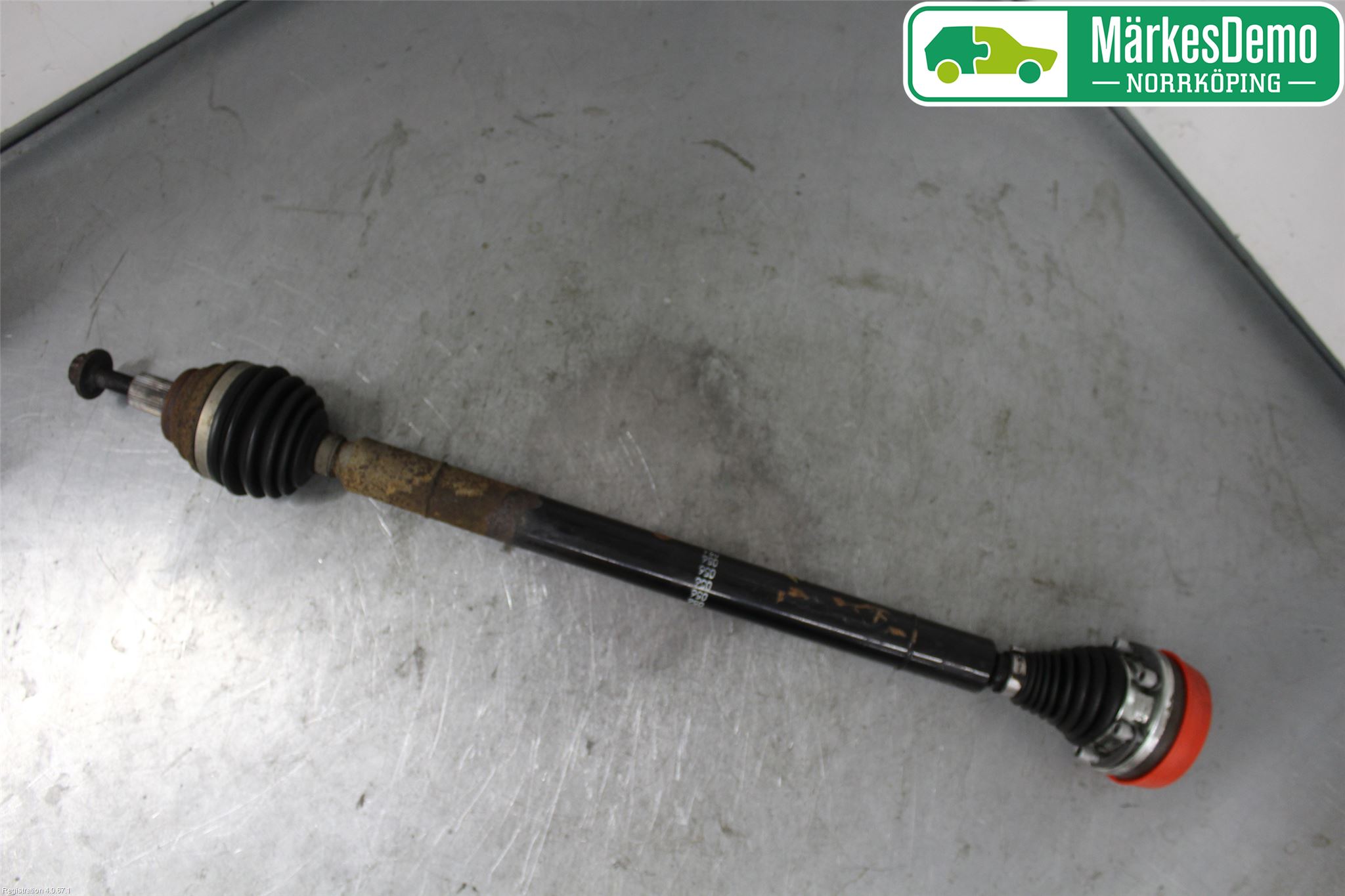 Volkswagen VW GOLF PLUS/CROSS GOLF 04-14 Drivaksel Foran Kompl Høyre