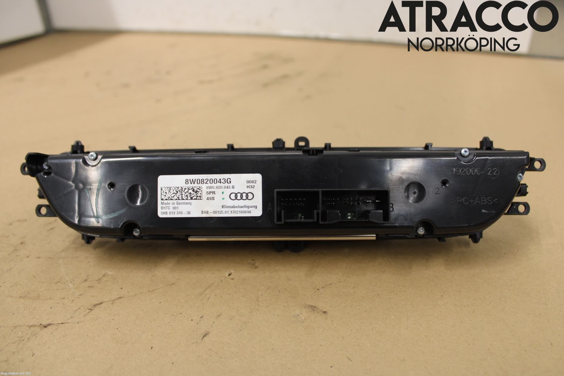 Audi A5 17- Varmeapparat Panel(Regulering)