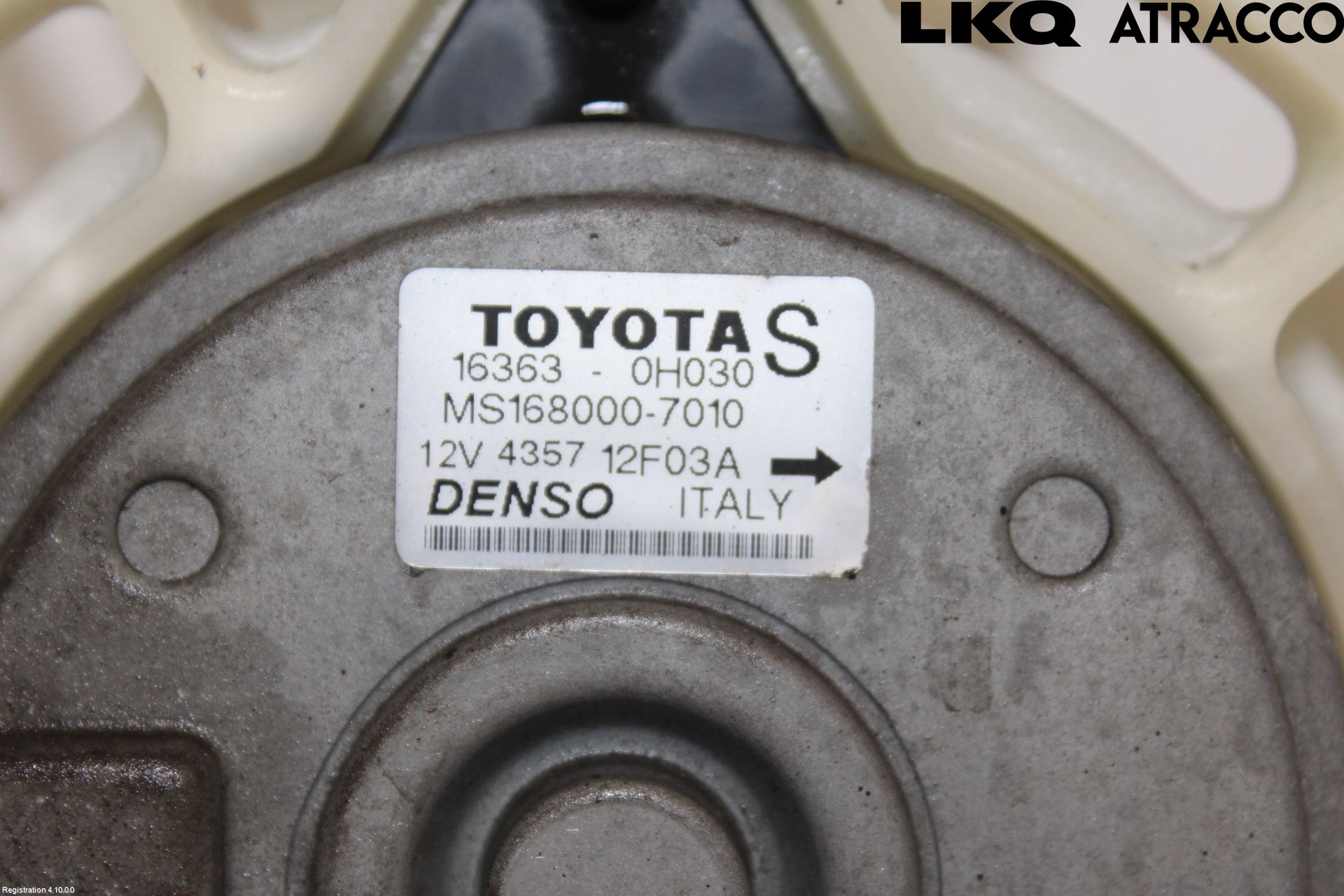 Toyota AVENSIS 03-06 Kjølevifte Elektrisk
