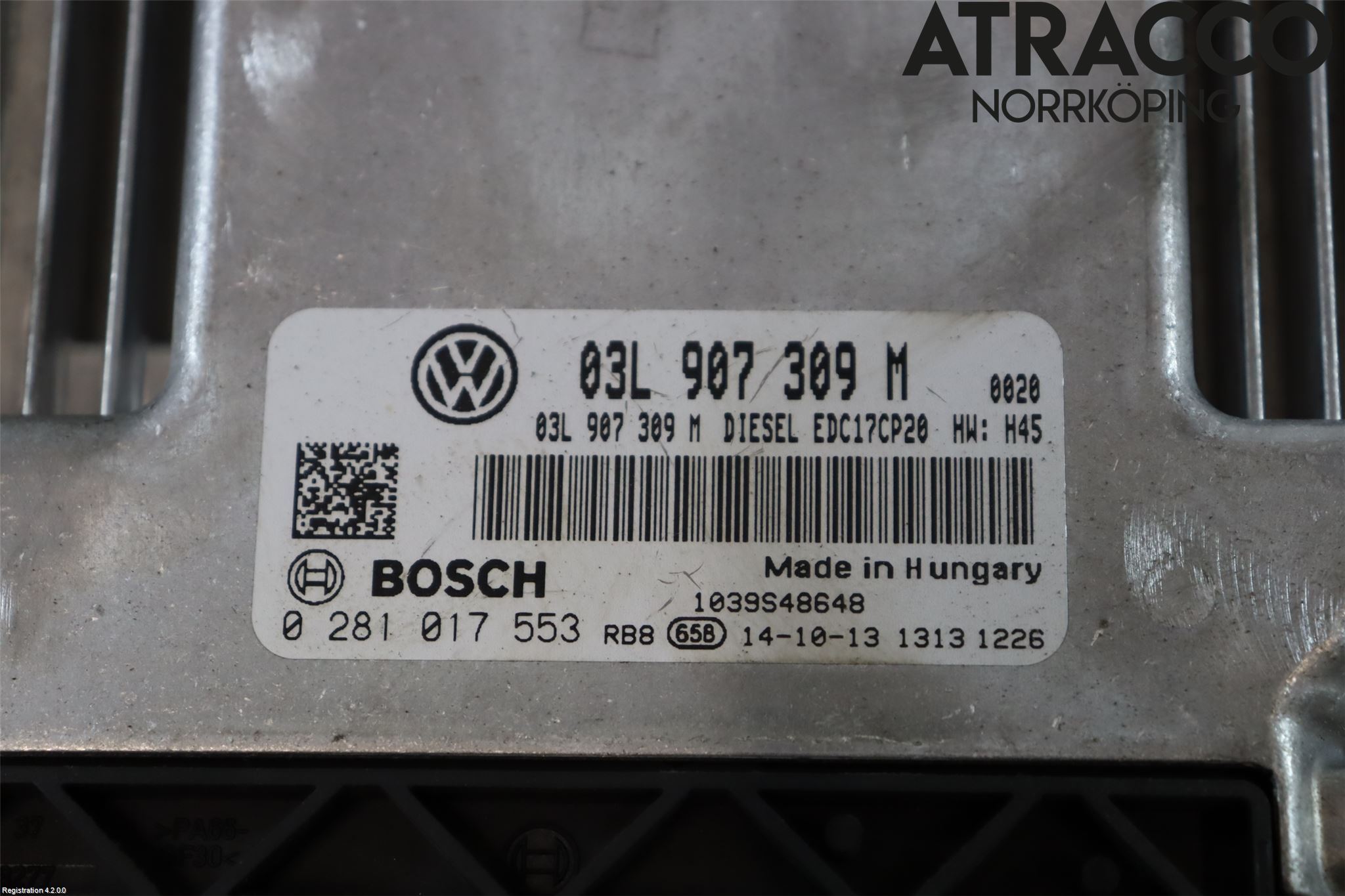 Volkswagen VW TRANSP/CARAVELLE (T5) 04-15 Styreenhet Dieselpumpe