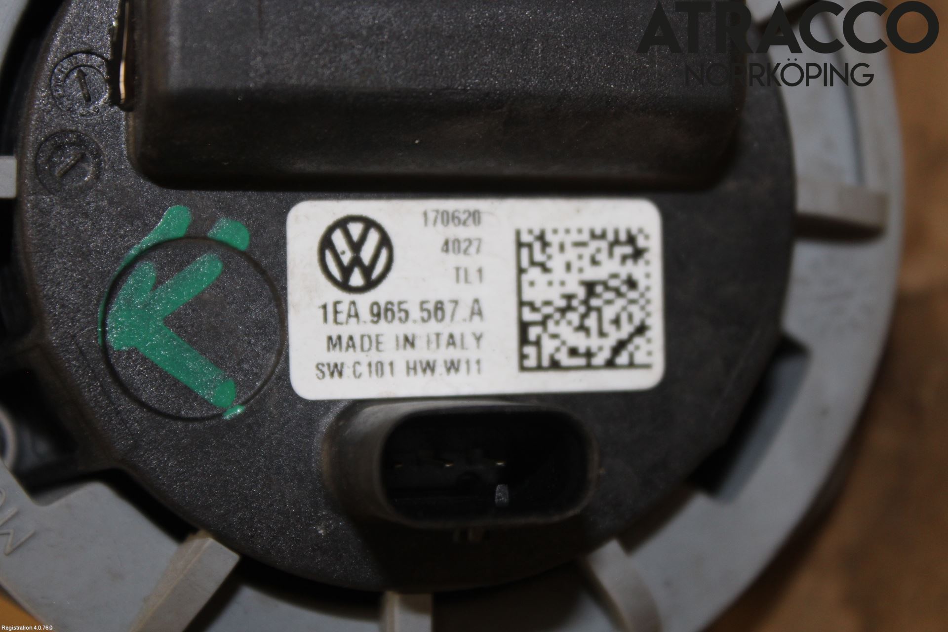Volkswagen VW ID.3 21- Varme Sirkulasjonspumpe