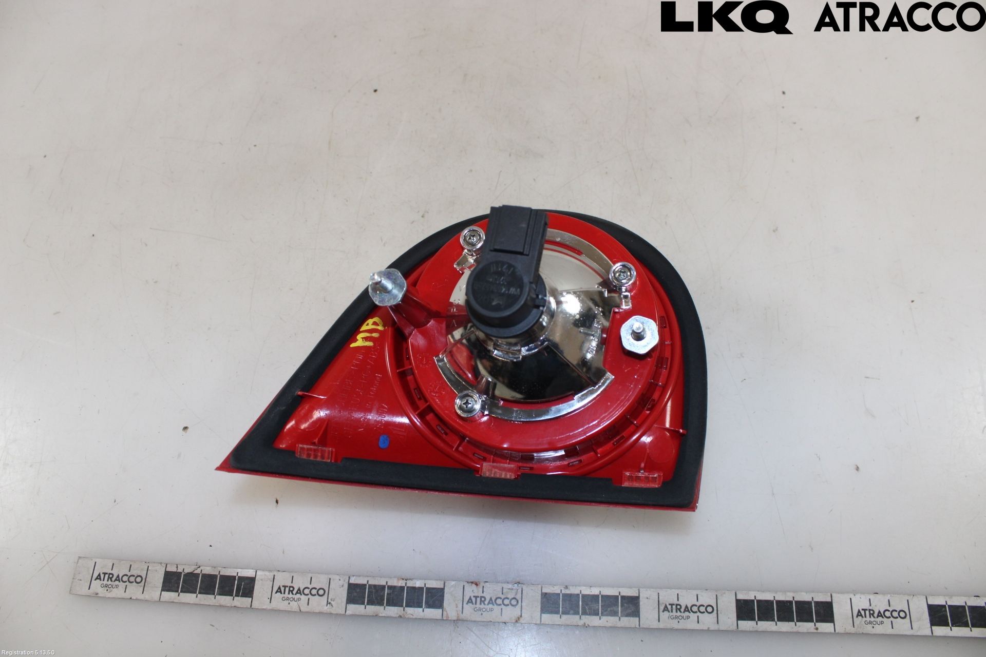 Volkswagen VW GOLF V 04-09 Baklykt Høyre  På Luke(Indre)