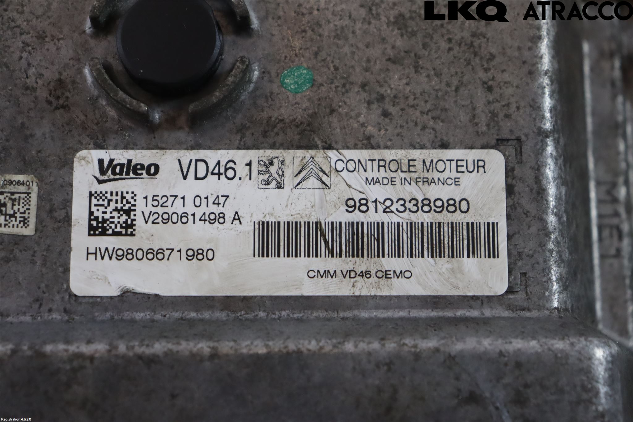 Citroen C4 PICASSO 14-18 Styreenhet Innsprøytning