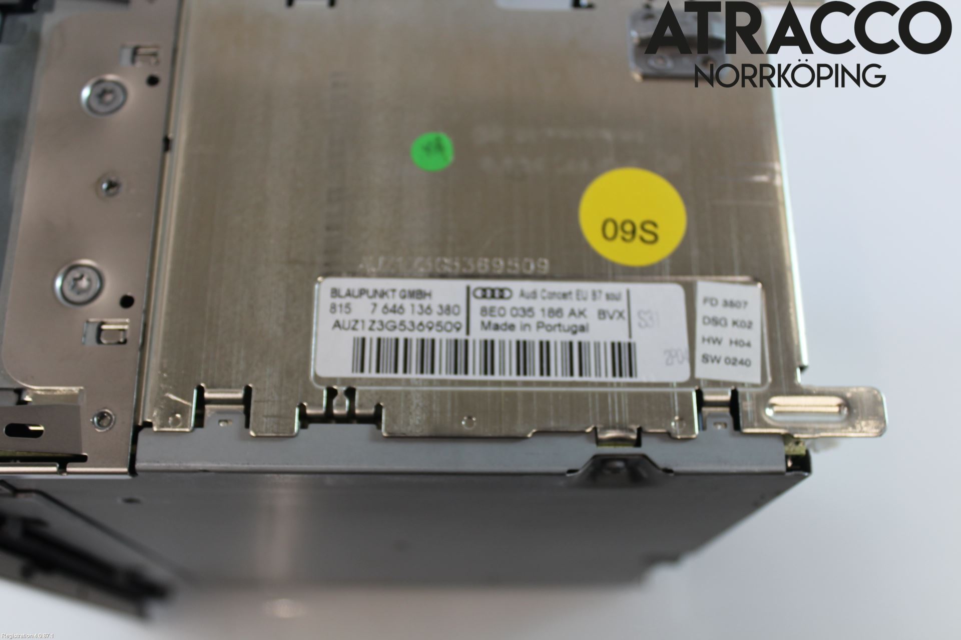 Audi A4/S4 05-07 Stereo Radio Med Cd