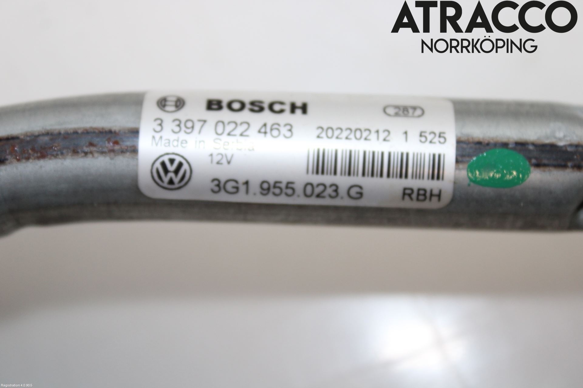 Volkswagen VW PASSAT 20-24 Viskeroverføring Frontrute