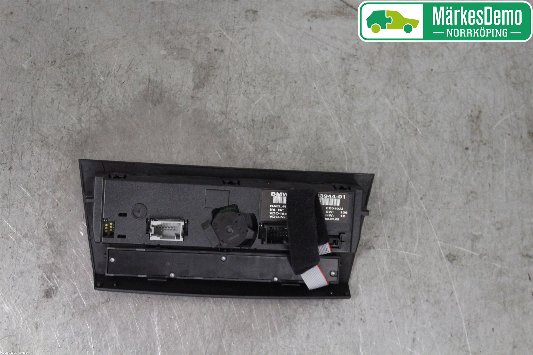 BMW 3 E90/91 SED/TOU 05-12 Varmeapparat Panel(Regulering)