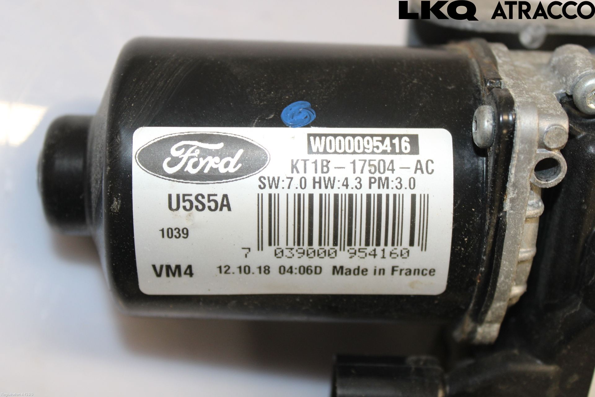 Ford TRANSIT/TOURNEO CONNECT 13-22 Viskermotor Frontrute