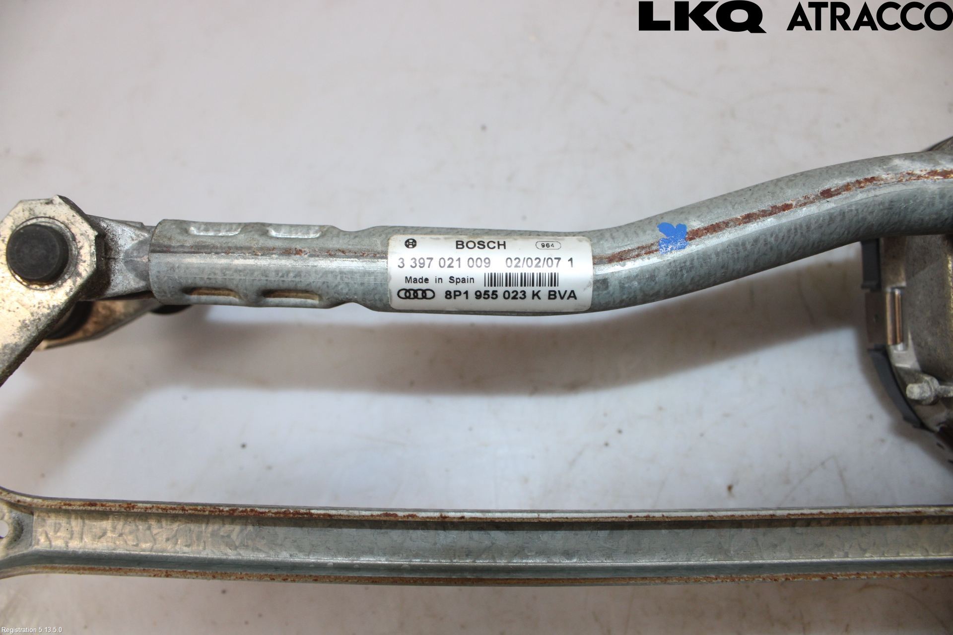 Audi A3/S3 05-13 Viskeroverføring Frontrute
