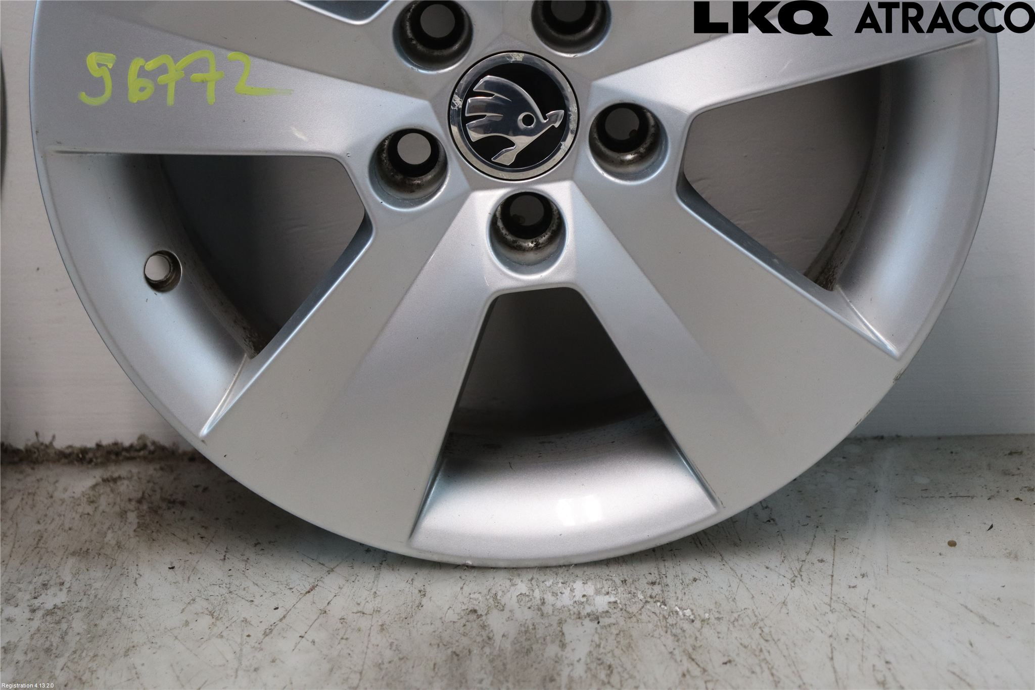 Skoda RAPID Felg Aluminium Sett 4Stk