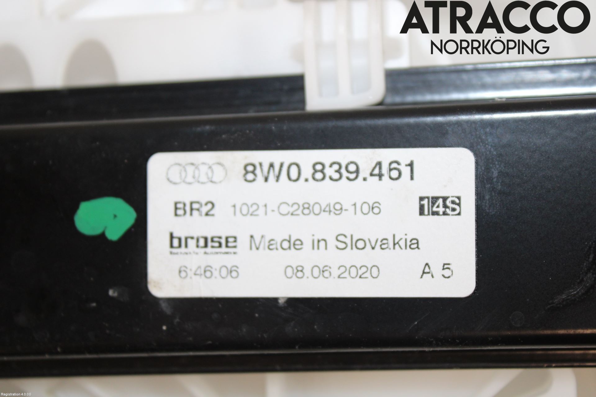 Audi A4/S4 B9 20- Vindusheis El Komp