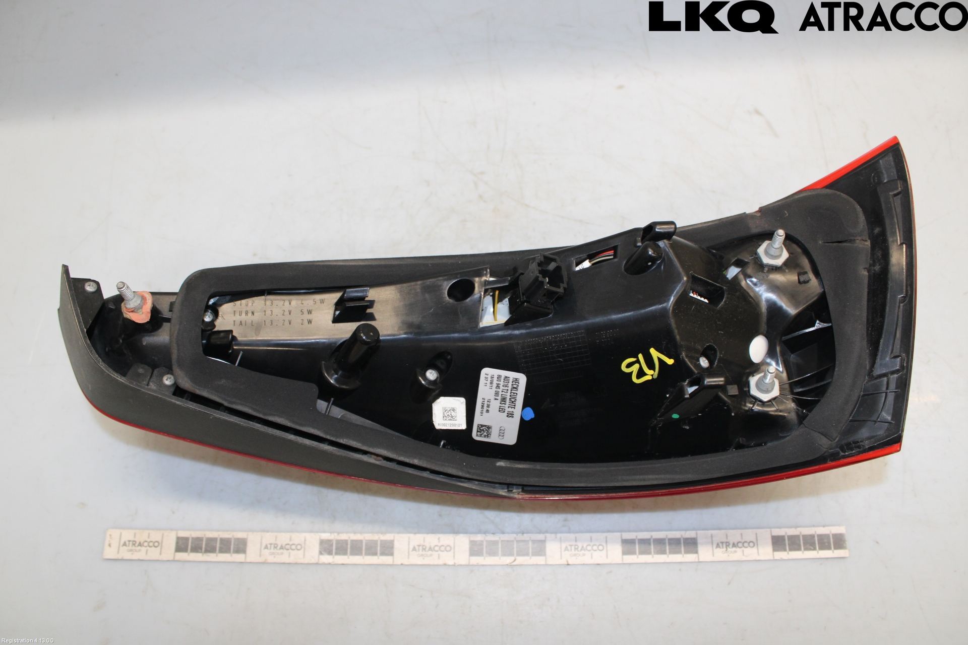 Audi Q3 8U 12-18 Baklykt Venstre  På Luke(Indre
