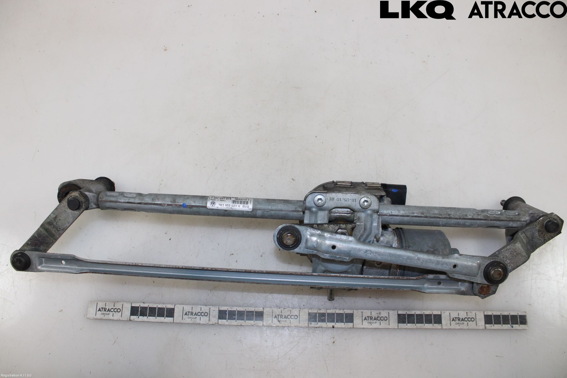 Volkswagen VW GOLF VI 09-13 Viskeroverføring Frontrute