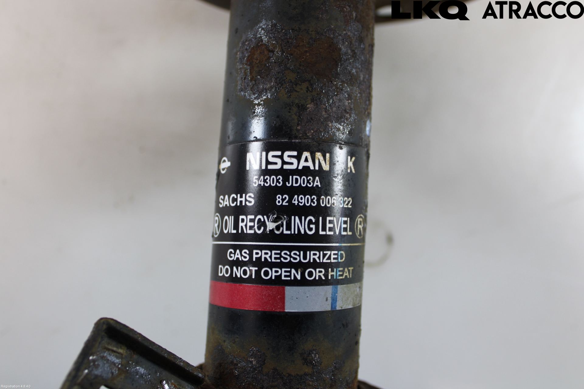 Nissan QASHQAI   07-10 Fjærbein Foran Venstre