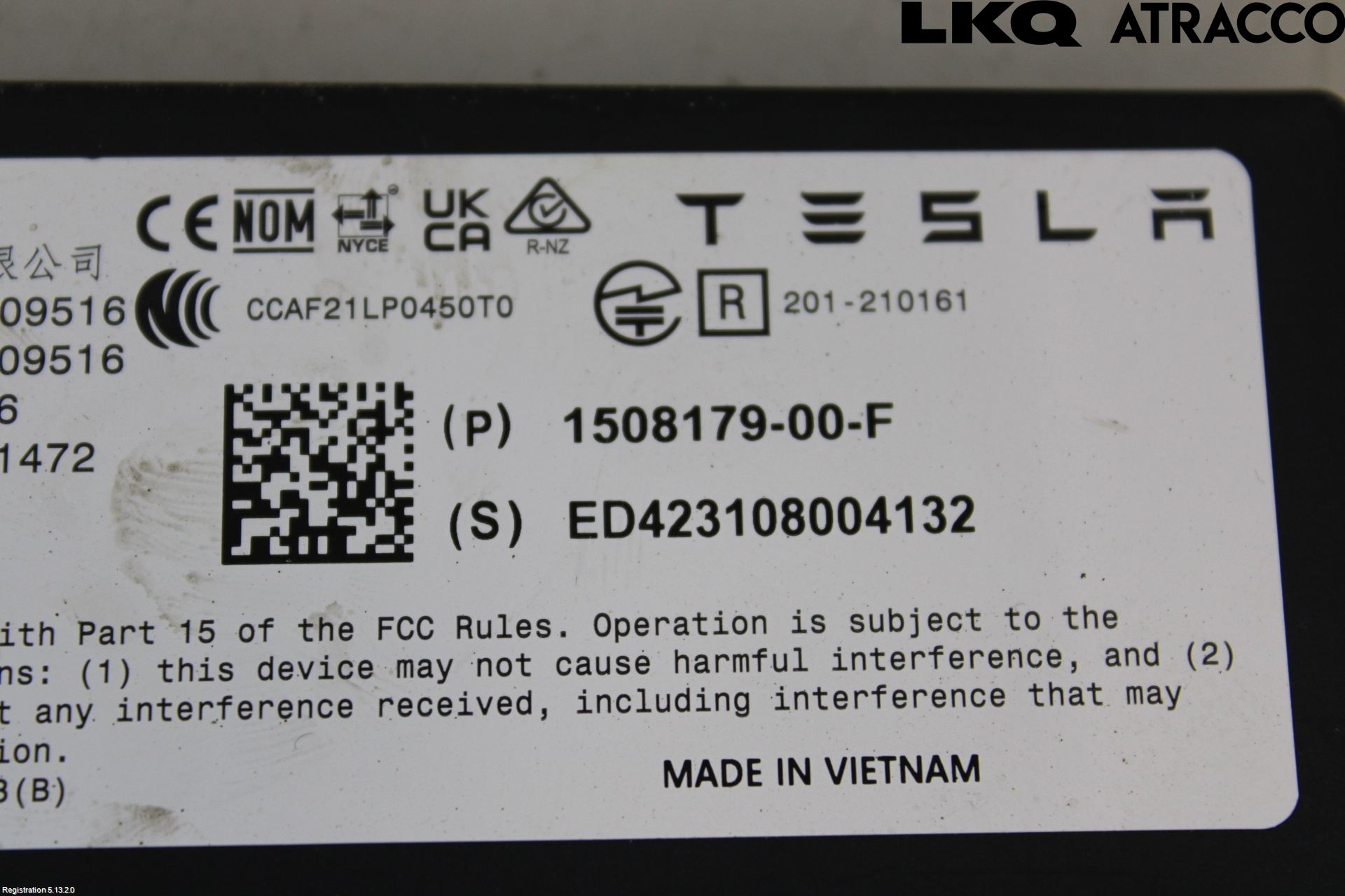 Tesla MODEL Y 21- Stereo Antenne Radio-Tv