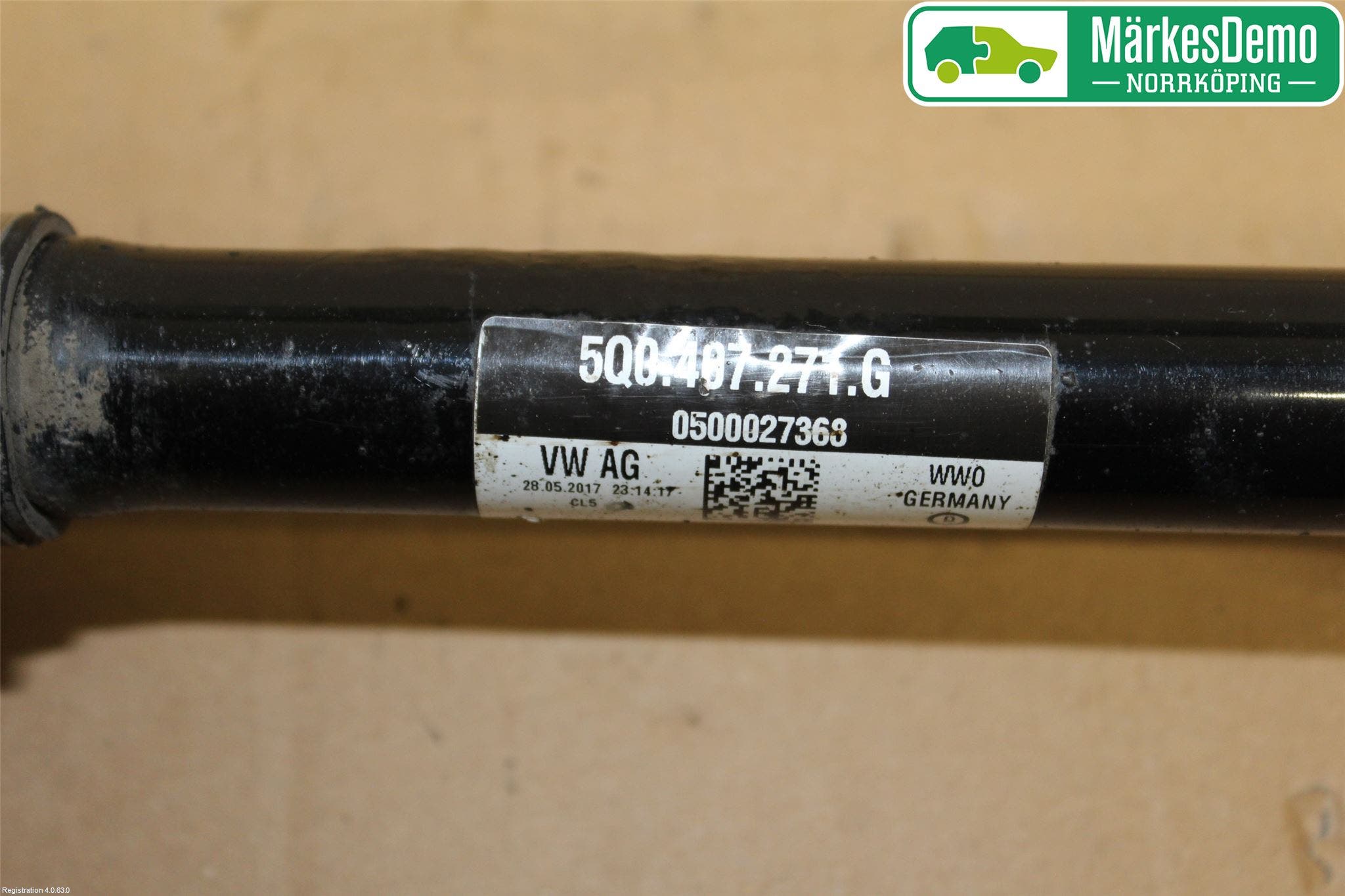 Volkswagen VW GOLF / E-GOLF VII 13-20 Drivaksel Foran Kompl Venstre