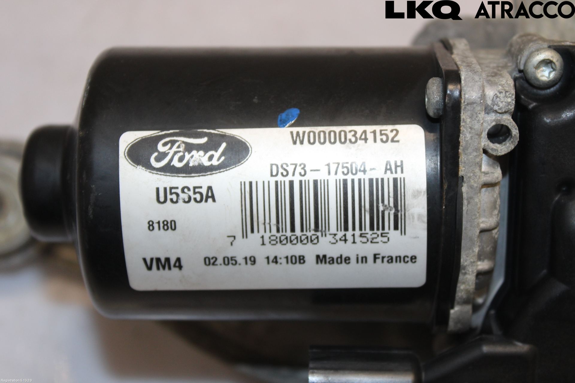 Ford MONDEO 15-22 Viskermotor Frontrute