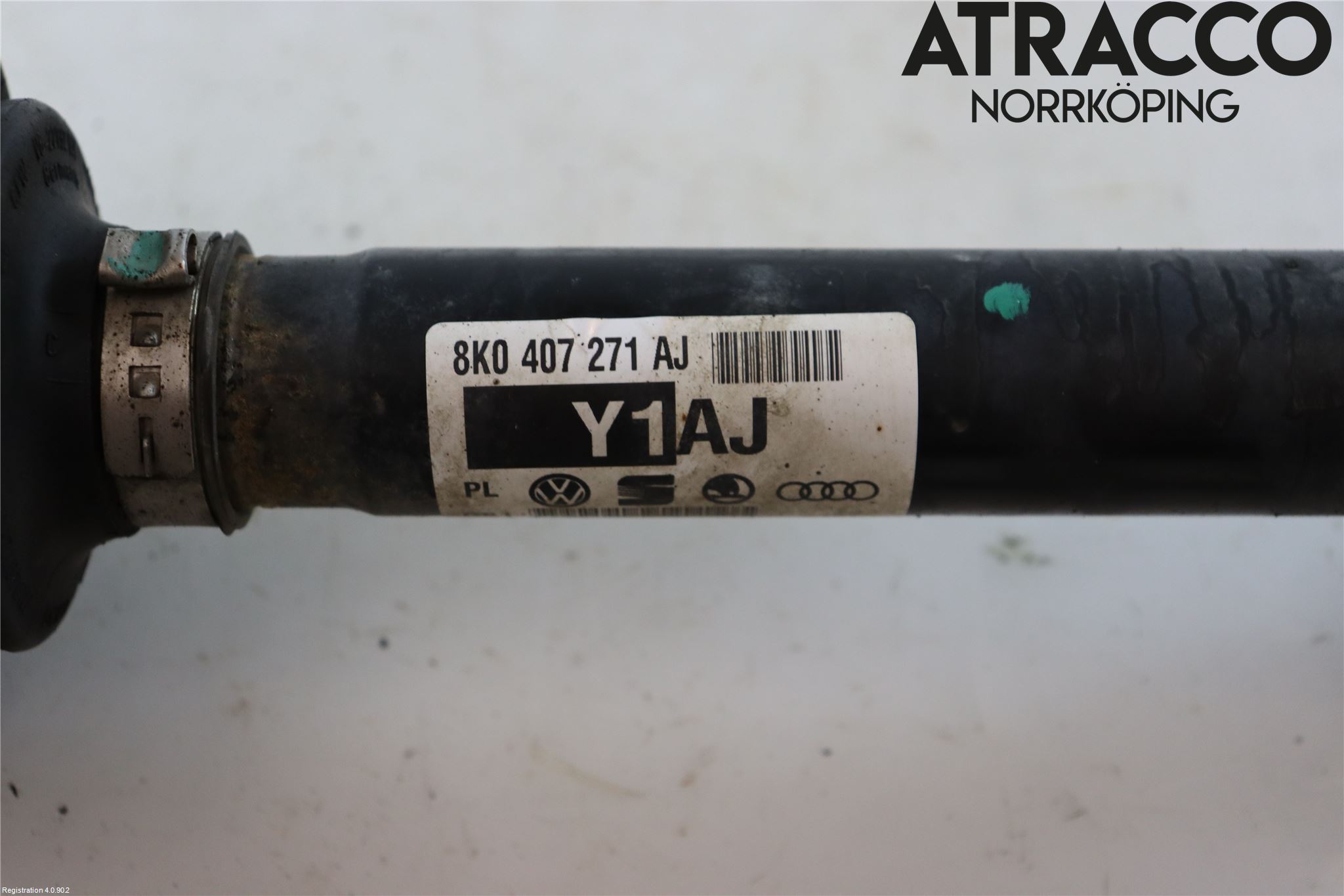 Audi A4 12-15 Drivaksel Foran Kompl Høyre