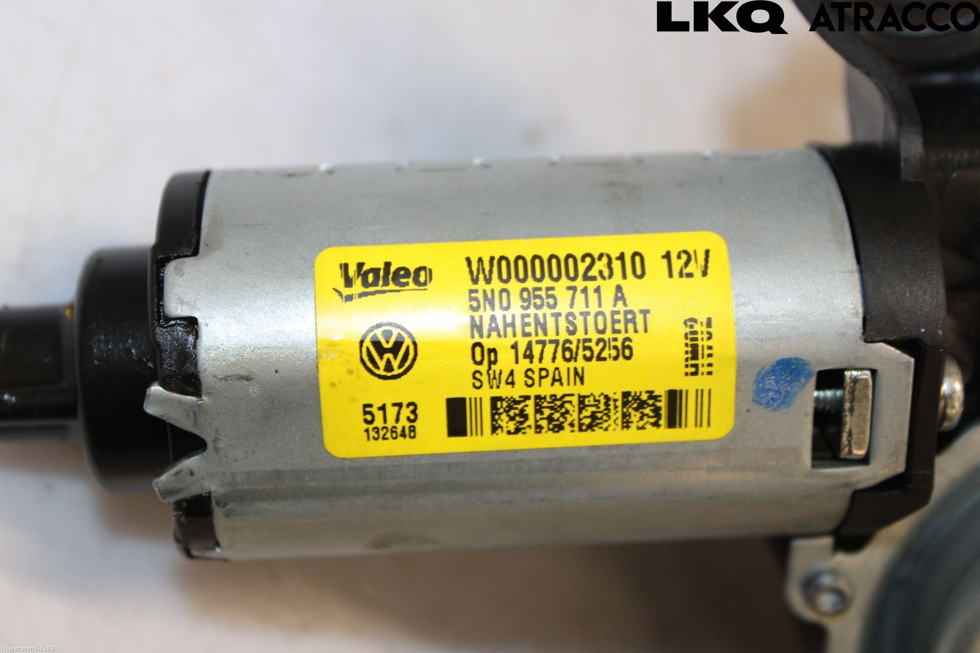 Volkswagen VW TIGUAN 07-16 Viskermotor Bakluke