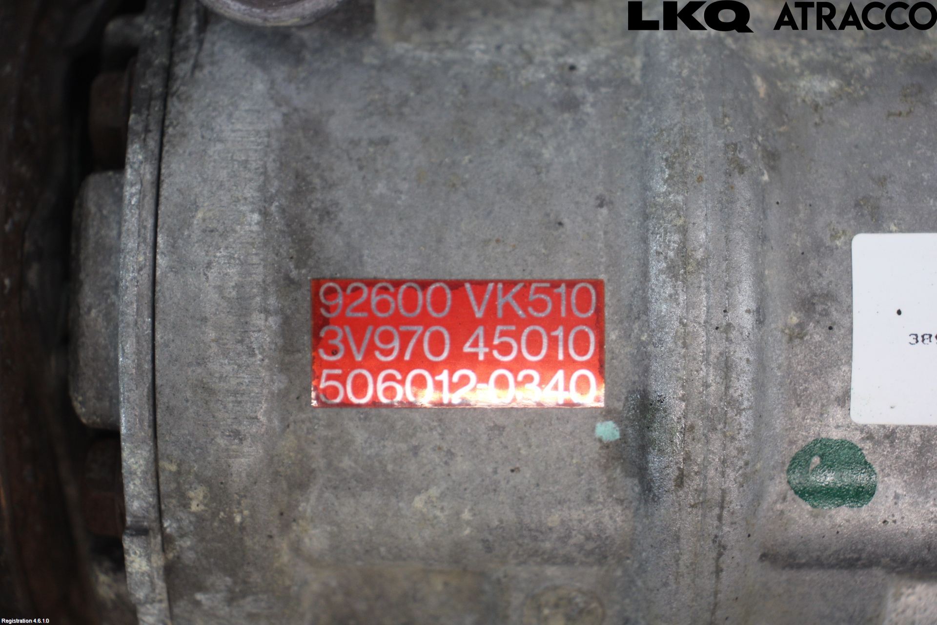 Nissan NAVARA 98-05 Varme Ac Kompressor