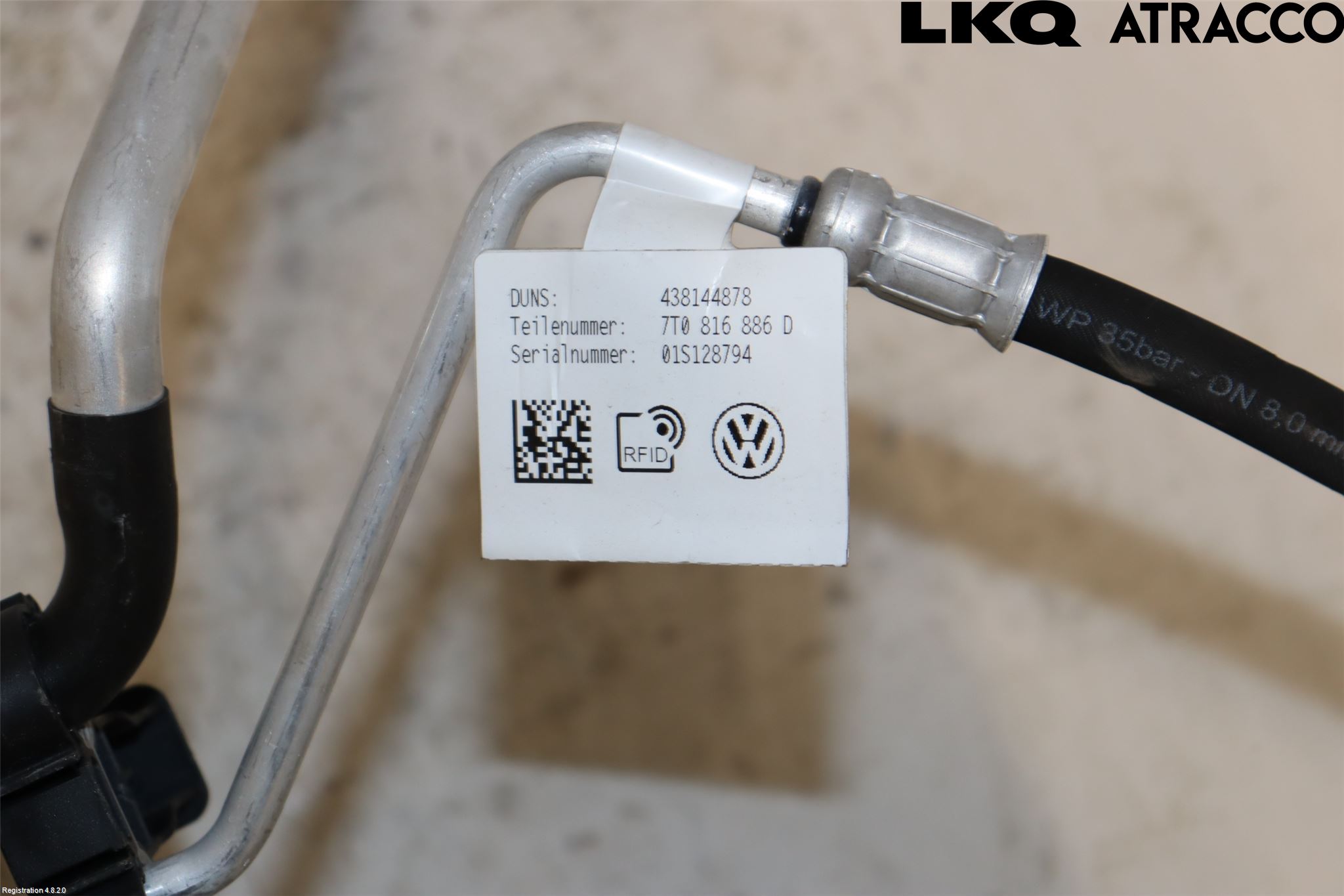Volkswagen VW TRANSP/CARAVELLE (T7) 22-24 Varme Ac Slange - Rør