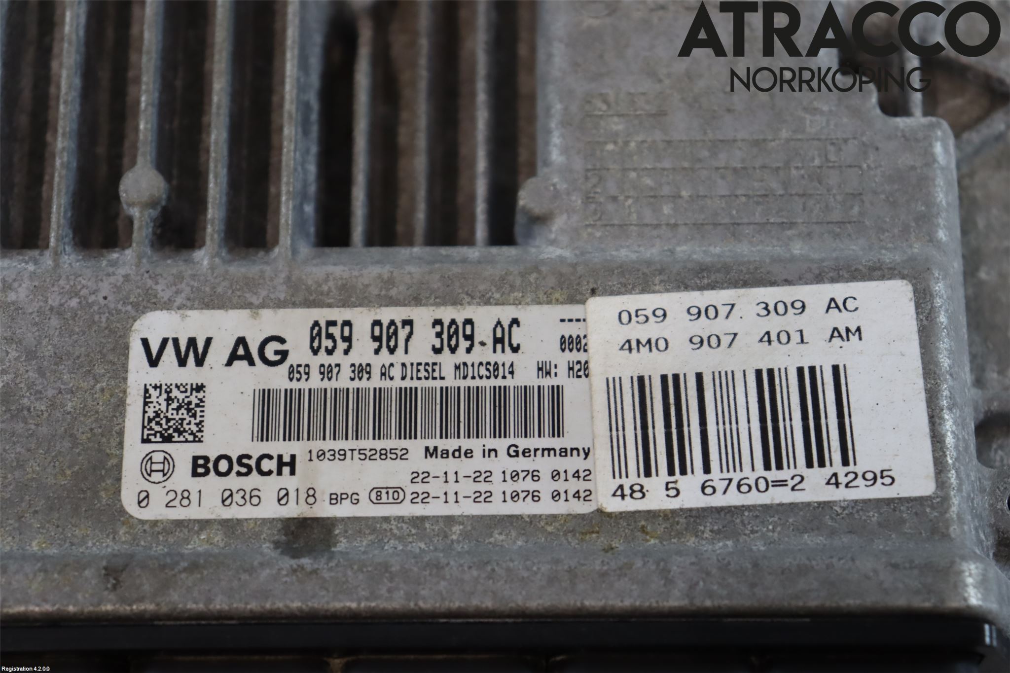 Audi Q7/SQ7 Styreenhet Dieselpumpe