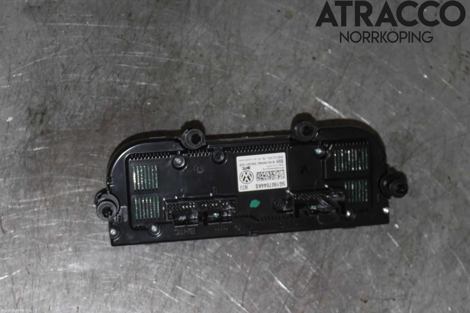 Volkswagen VW T-ROC 18- Varmeapparat Panel(Regulering)