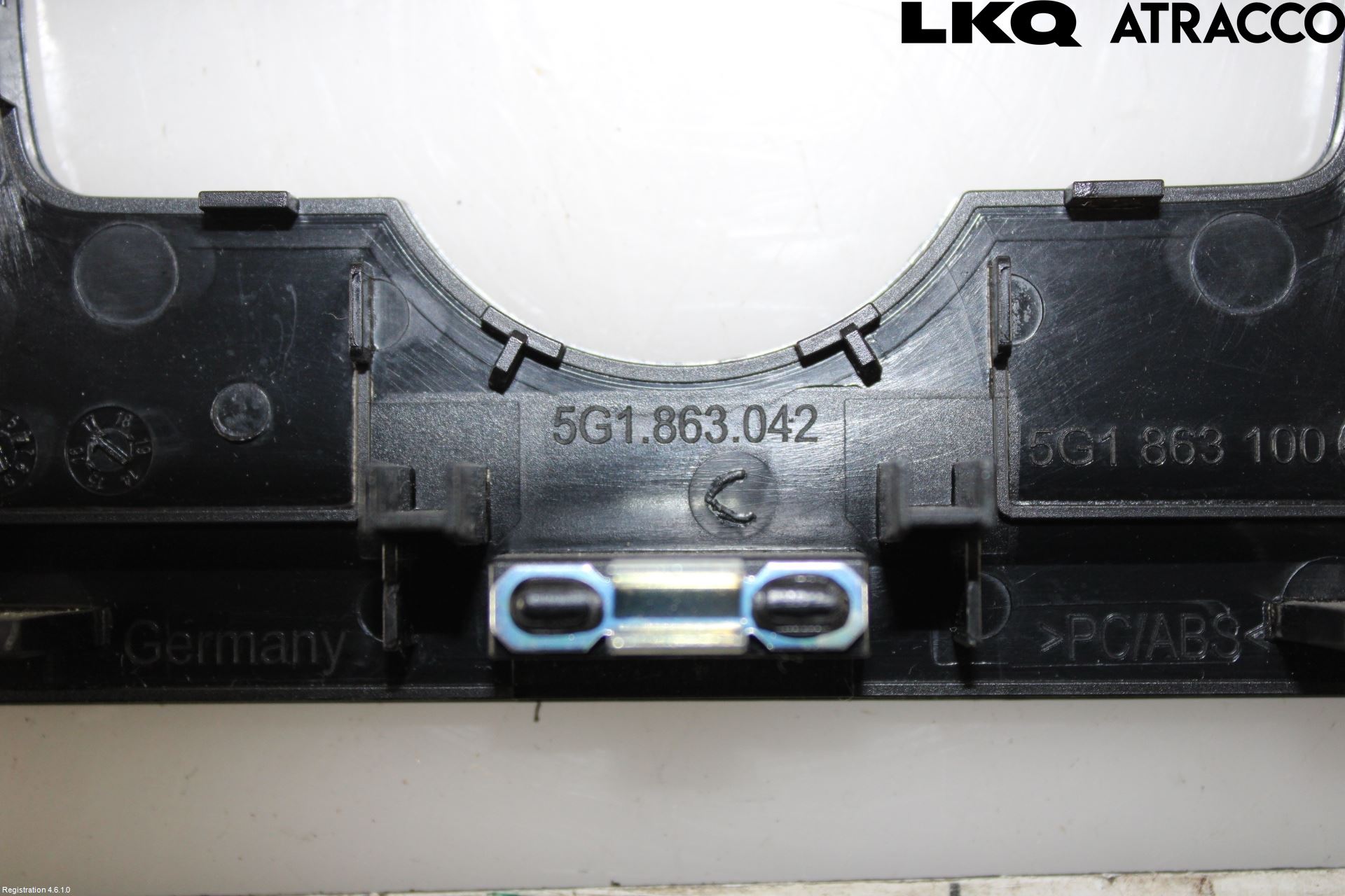 Volkswagen VW GOLF / E-GOLF VII 13-20 Innr Radio Ramme