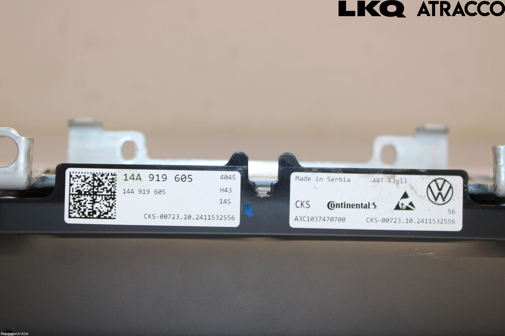 Volkswagen VW GOLF / E-GOLF VIII 20- Multifunktionsdisplay