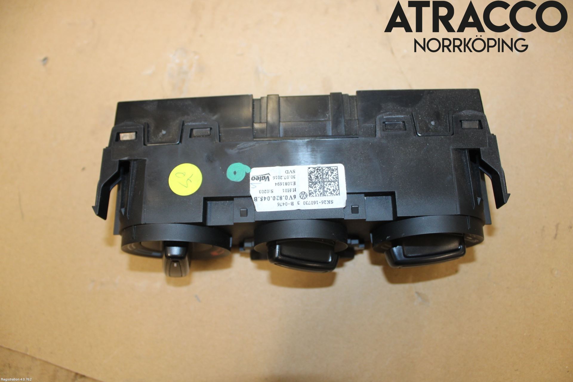 Skoda FABIA 15-21 Varmeapparat Panel(Regulering)