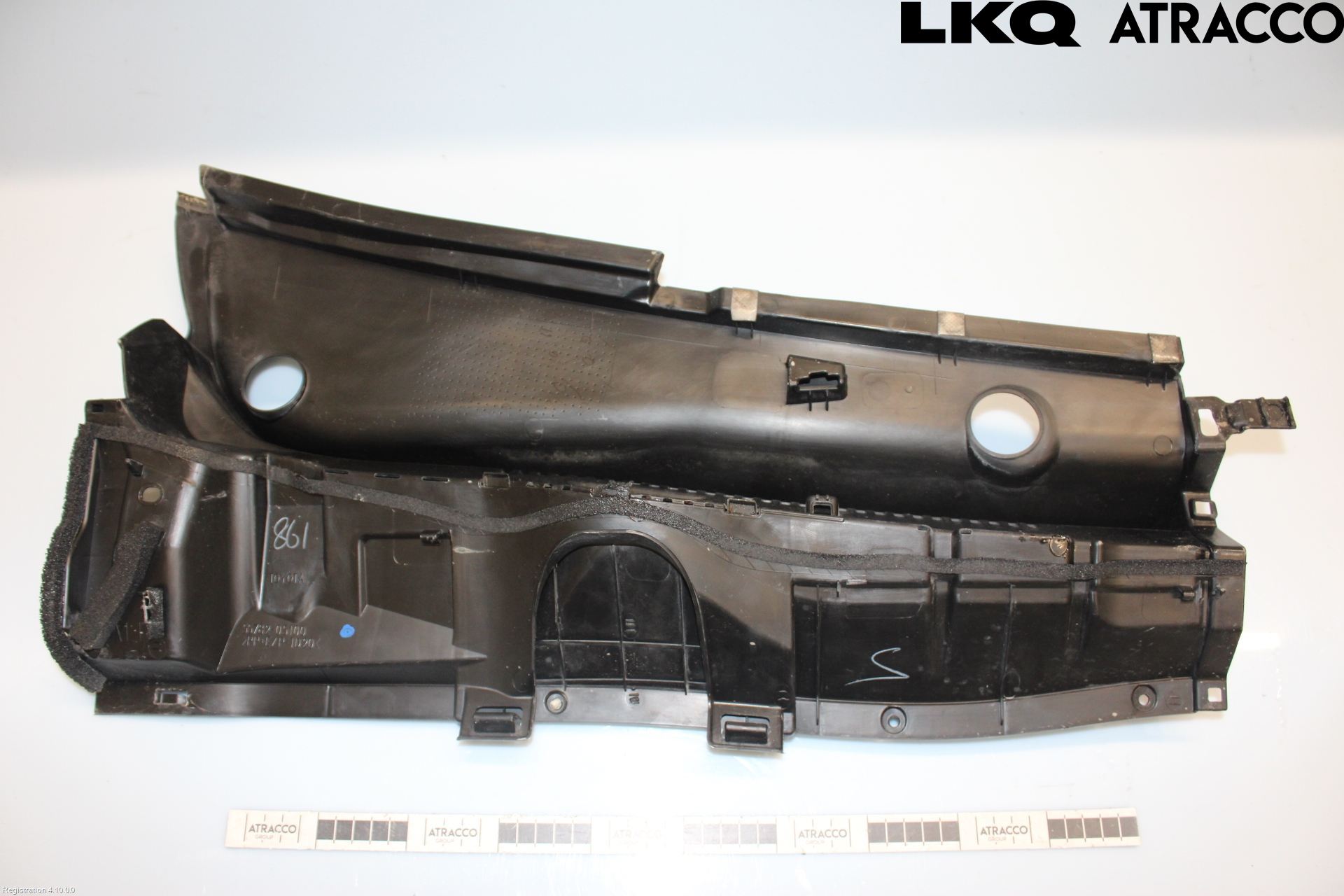 Toyota AVENSIS 16-18 Visker Deksel-Grill-Under Frr