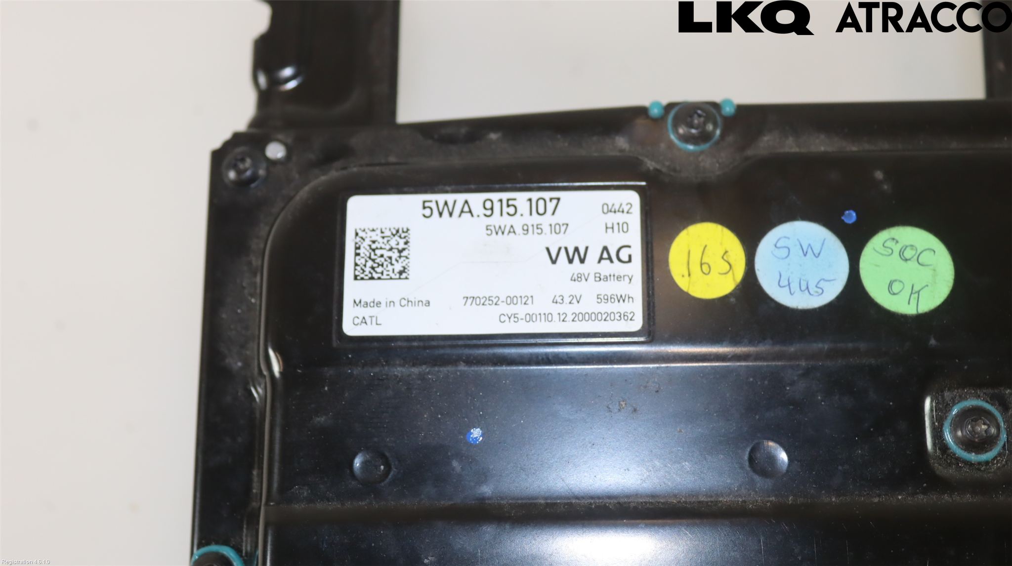 Volkswagen VW GOLF / E-GOLF VIII 20- Hybrid Batteri