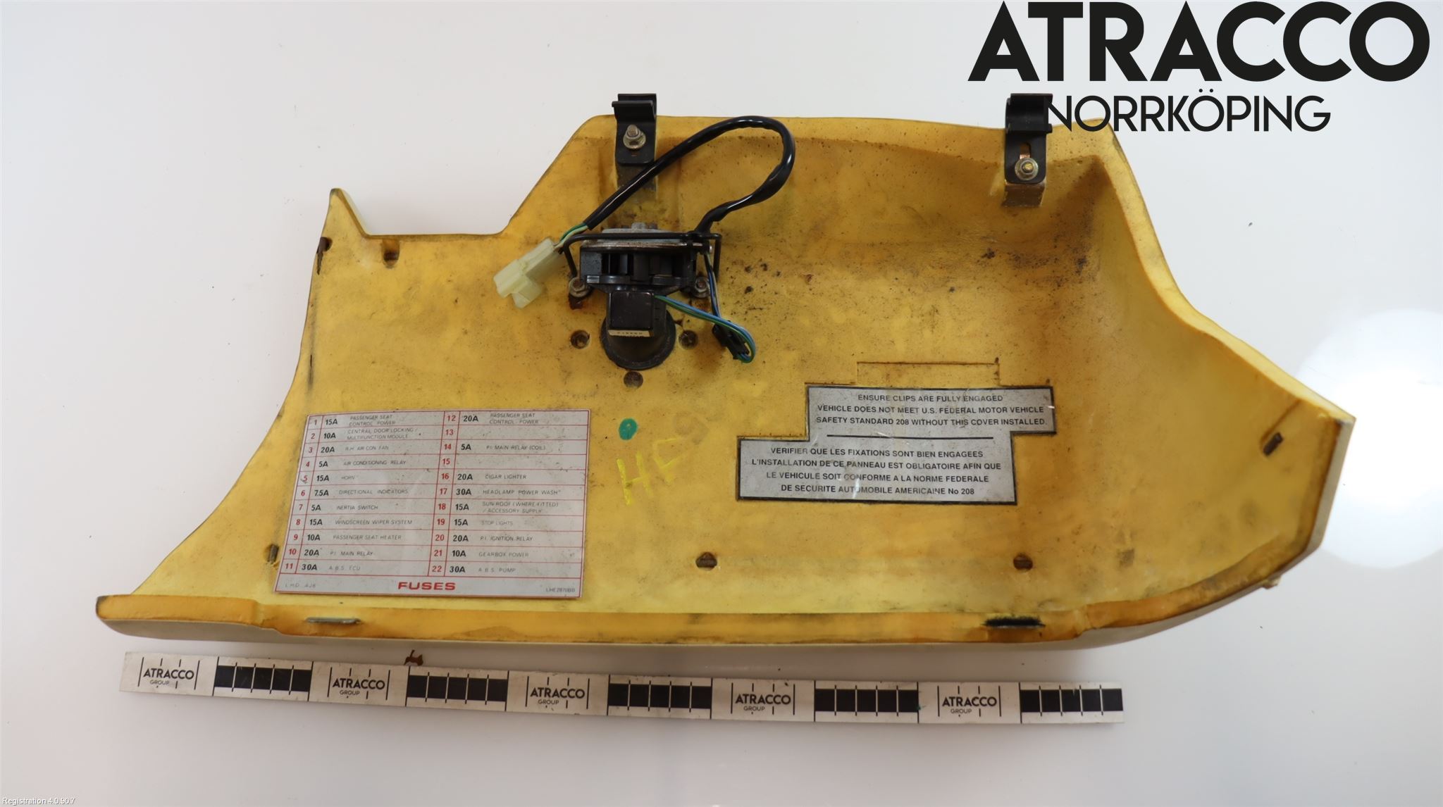 Jaguar XJS Innr Dashbord Sparkeplate