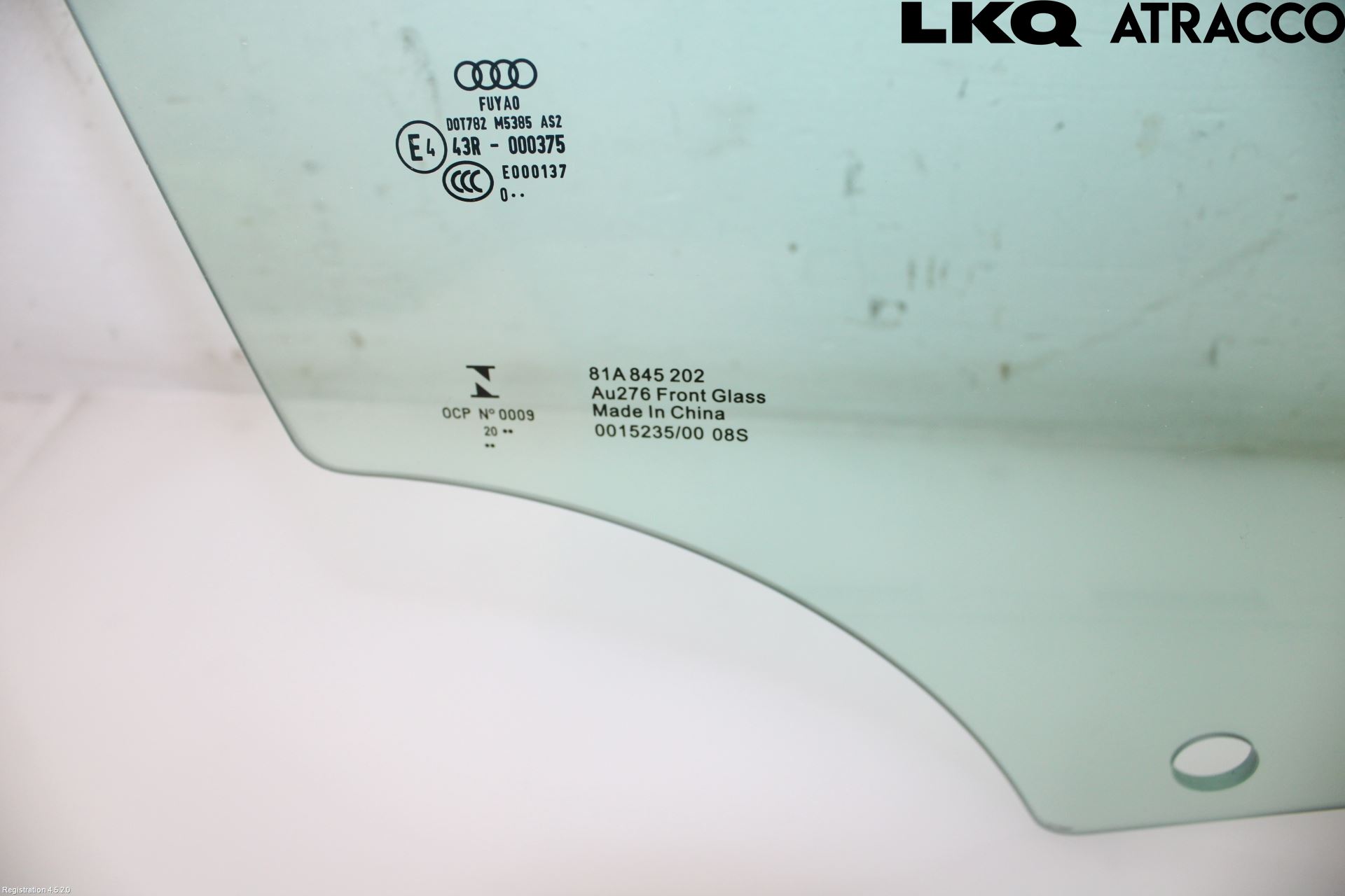 Audi Q2/SQ2 17- Dørrute Foran Høyre 4 Dørs