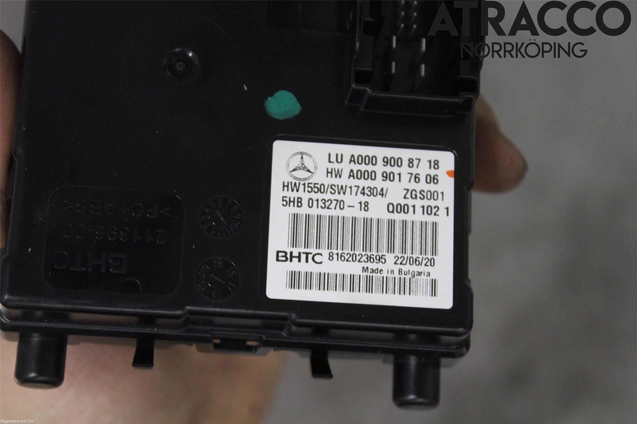 Mercedes-Benz MB C-KLASS (W205) 14-21 Varme Ac Betjening-Display