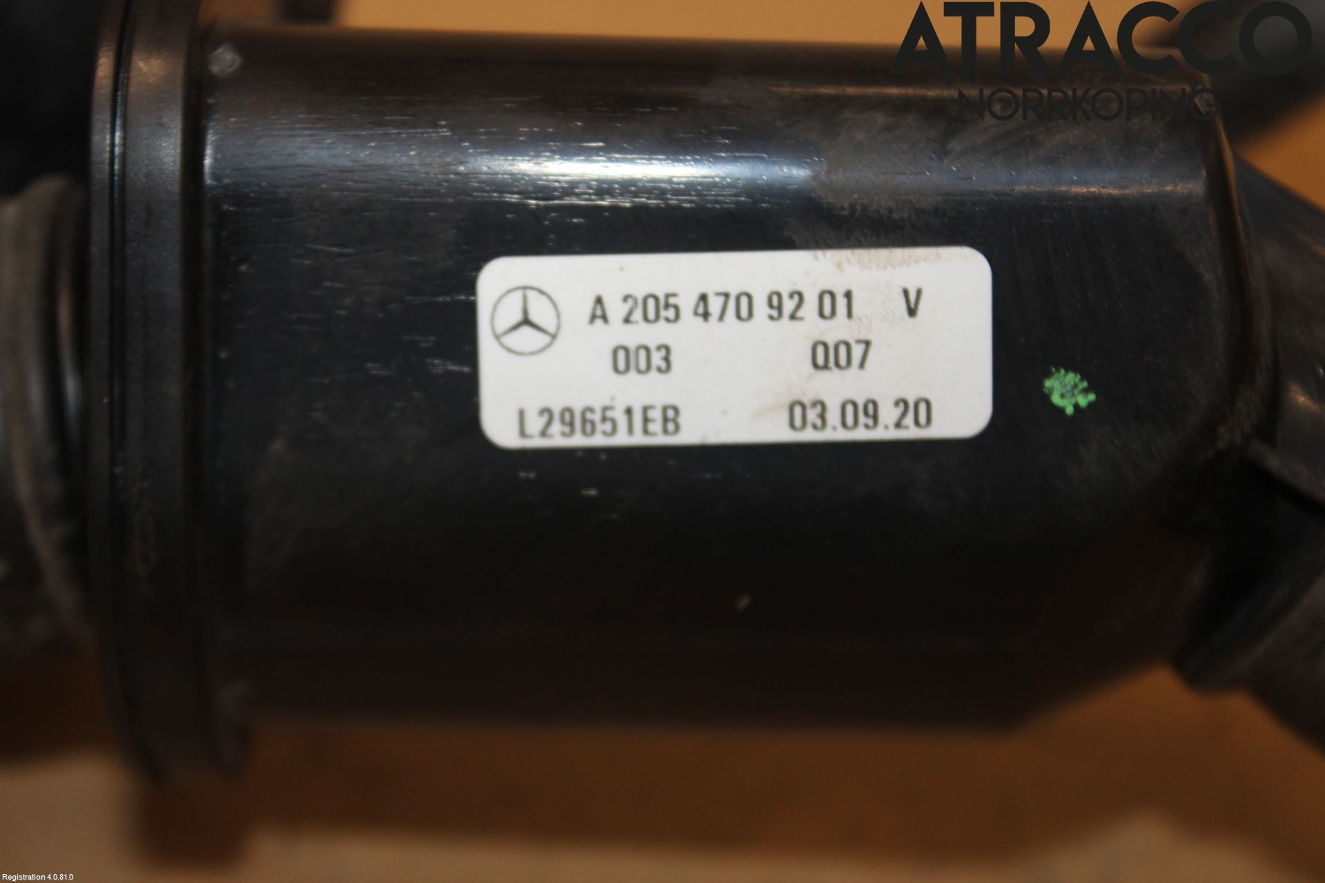 Mercedes-Benz MB C-KLASS (W205) 14-21 Drivstoff Påfyllingsrør - Slan