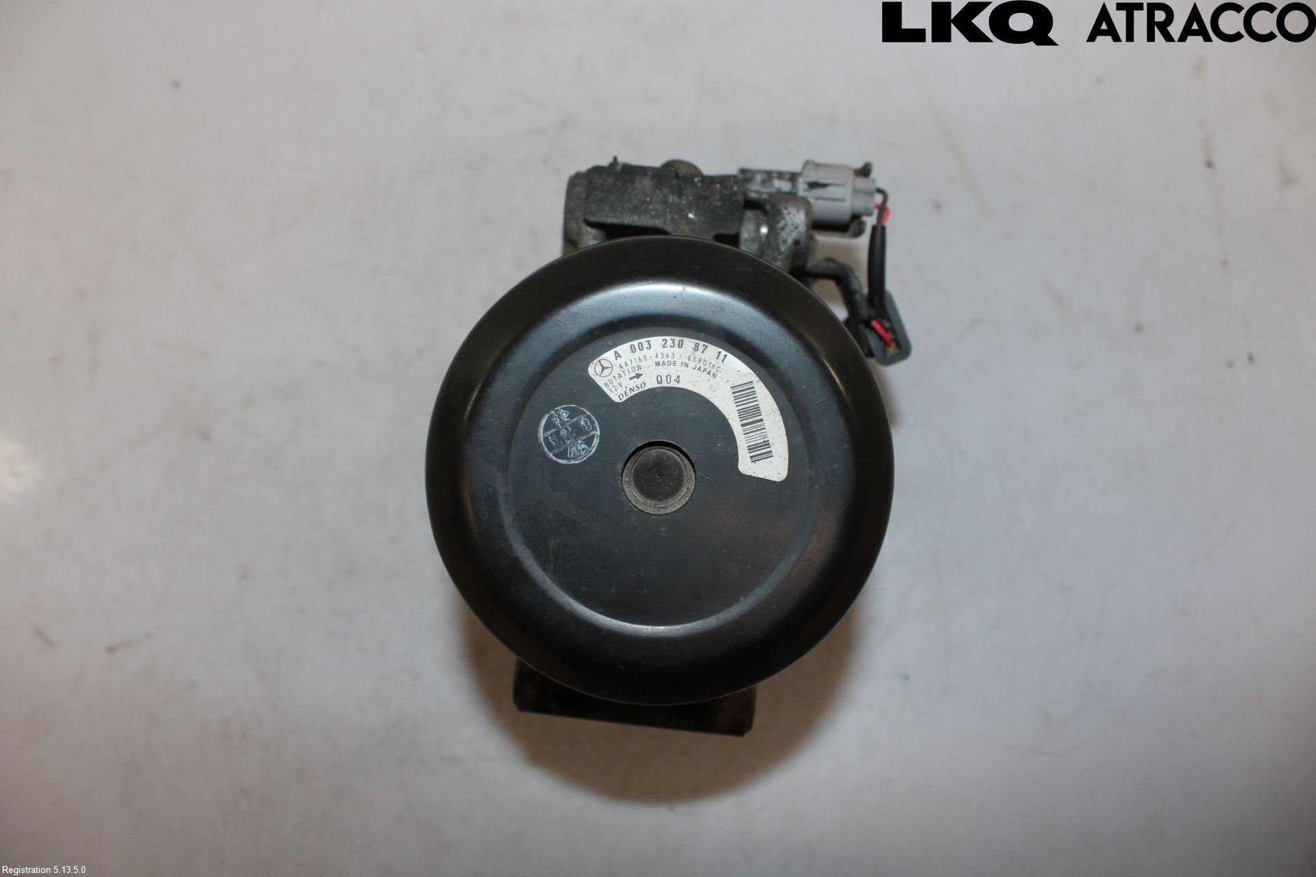 Mercedes-Benz MB E-KLASS (W212) 09-16 Varme Ac Kompressor