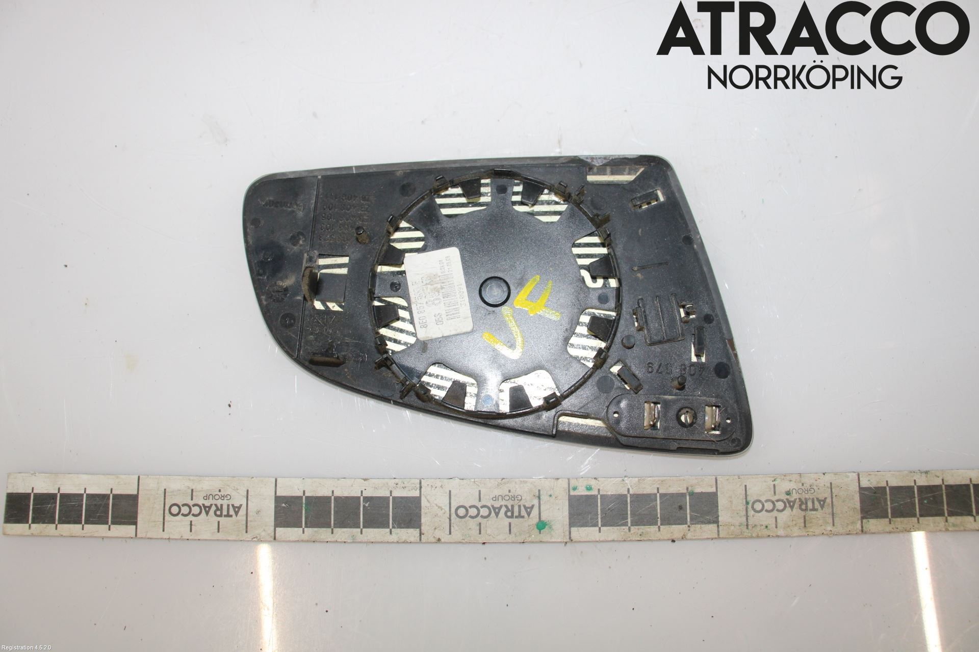 Audi A4/S4 05-07 Speil Glass V