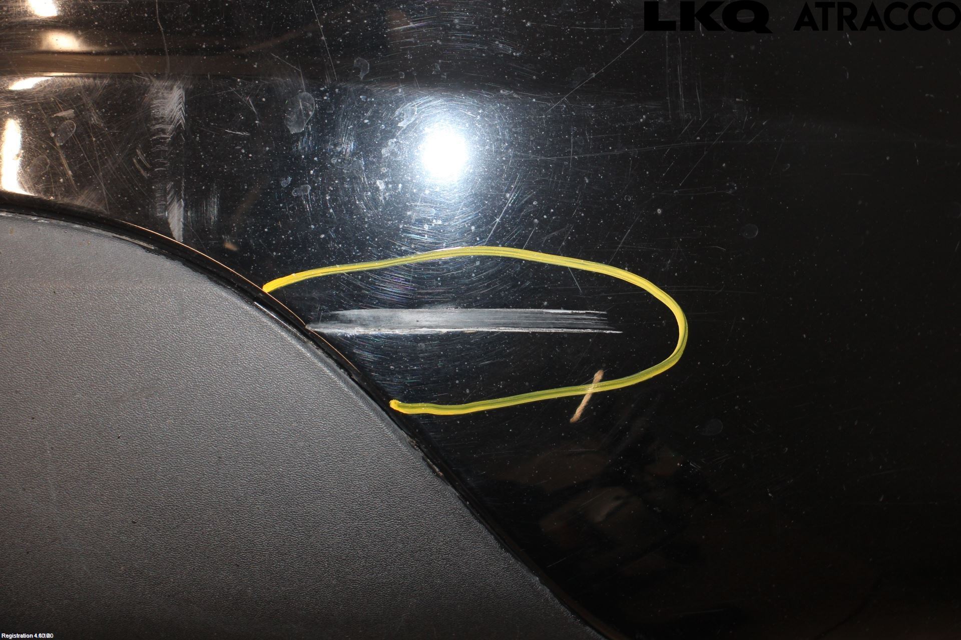 Volvo V60 11-13 Støtfanger Bak Overtrekk