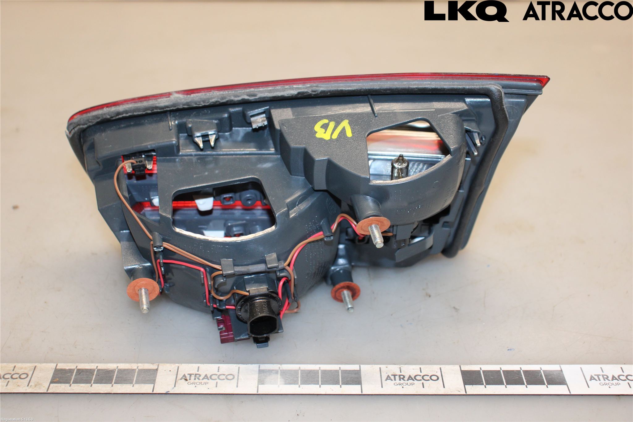 BMW 5 F10/F11/F18 09-17 Baklykt Venstre  På Luke(Indre