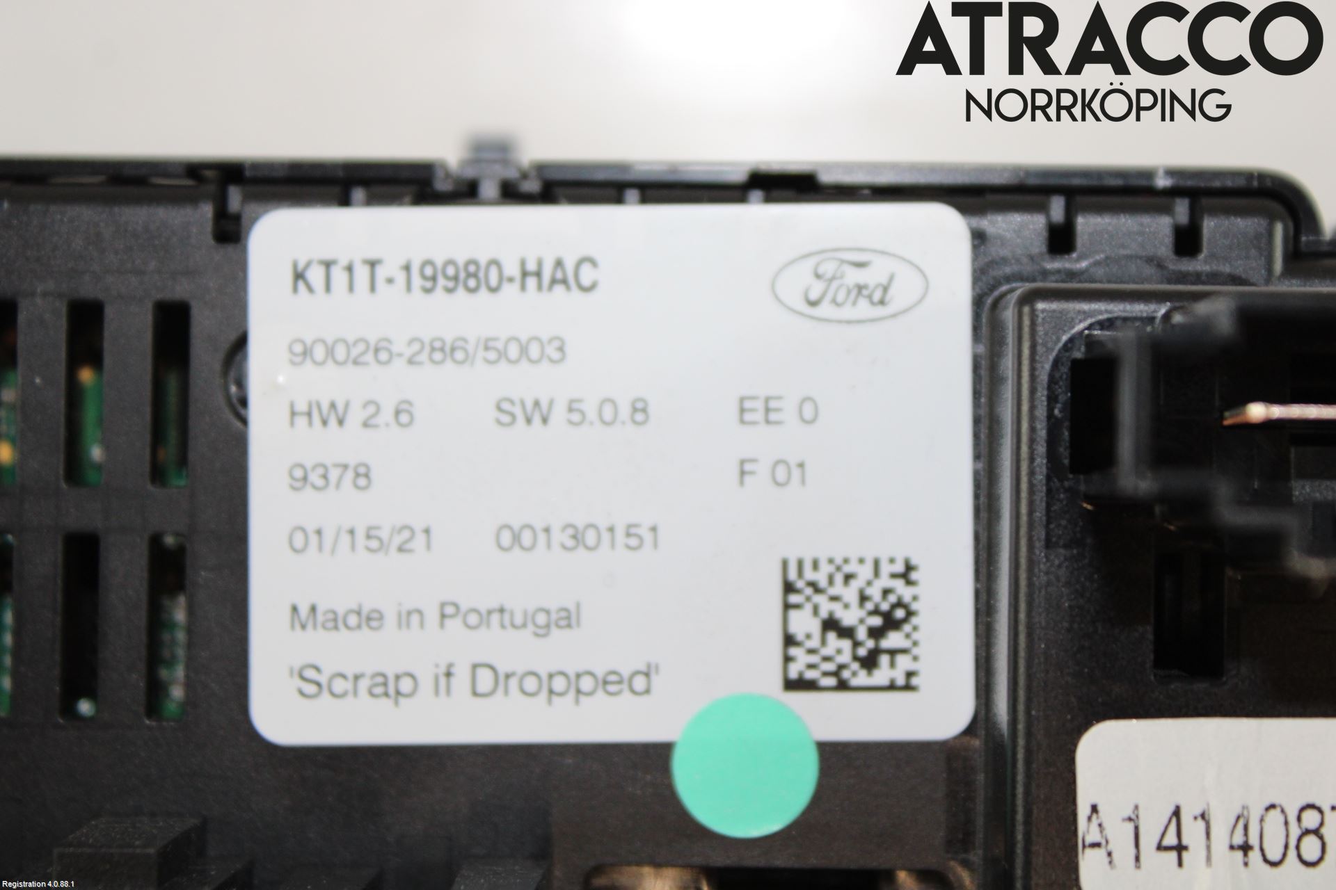Ford TRANSIT/TOURNEO CONNECT 13-22 Varmeapparat Panel(Regulering)