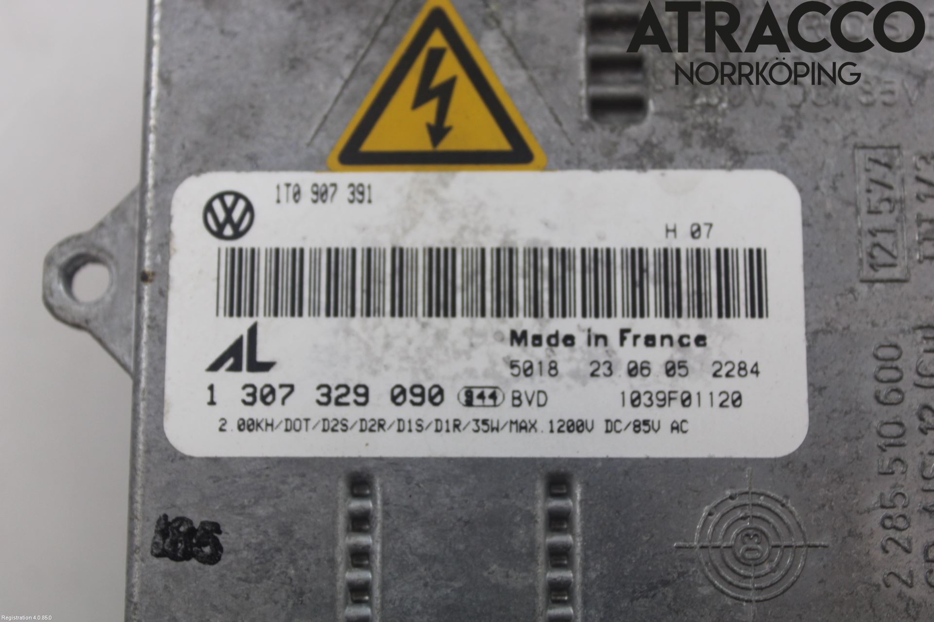 Volkswagen VW TOURAN 03-10 Styreenhet Xenon