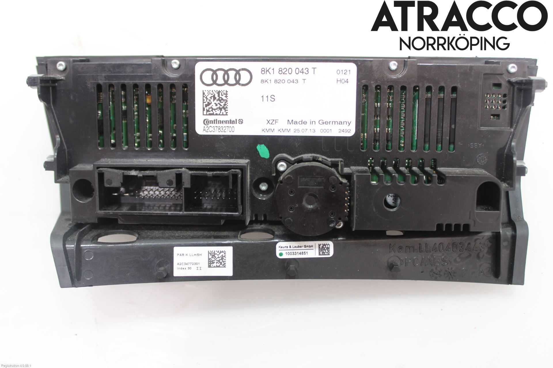 Audi A4 12-15 Varmeapparat Panel(Regulering)