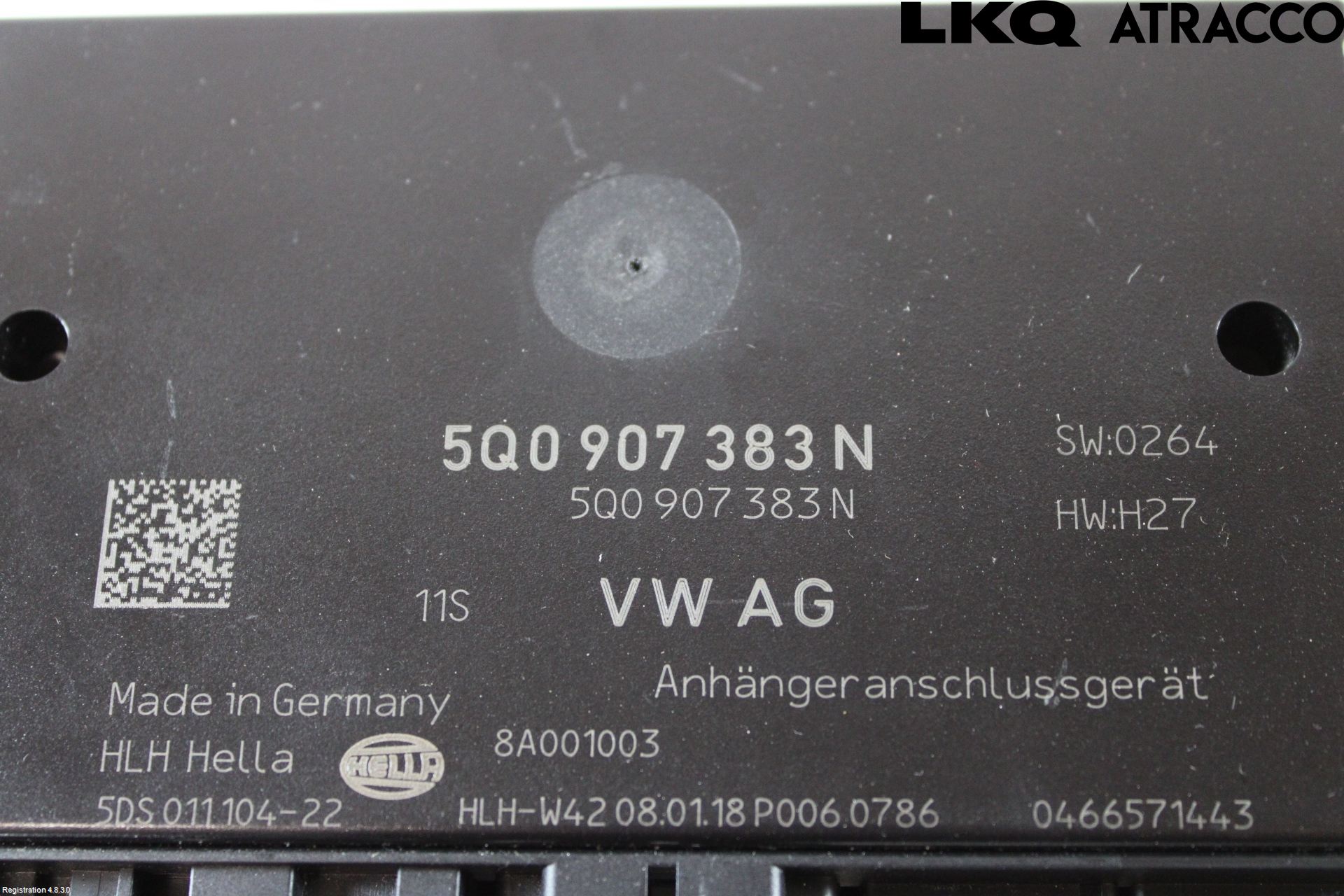 Volkswagen VW PASSAT 15-19 Styreenhet Tilhengerfeste