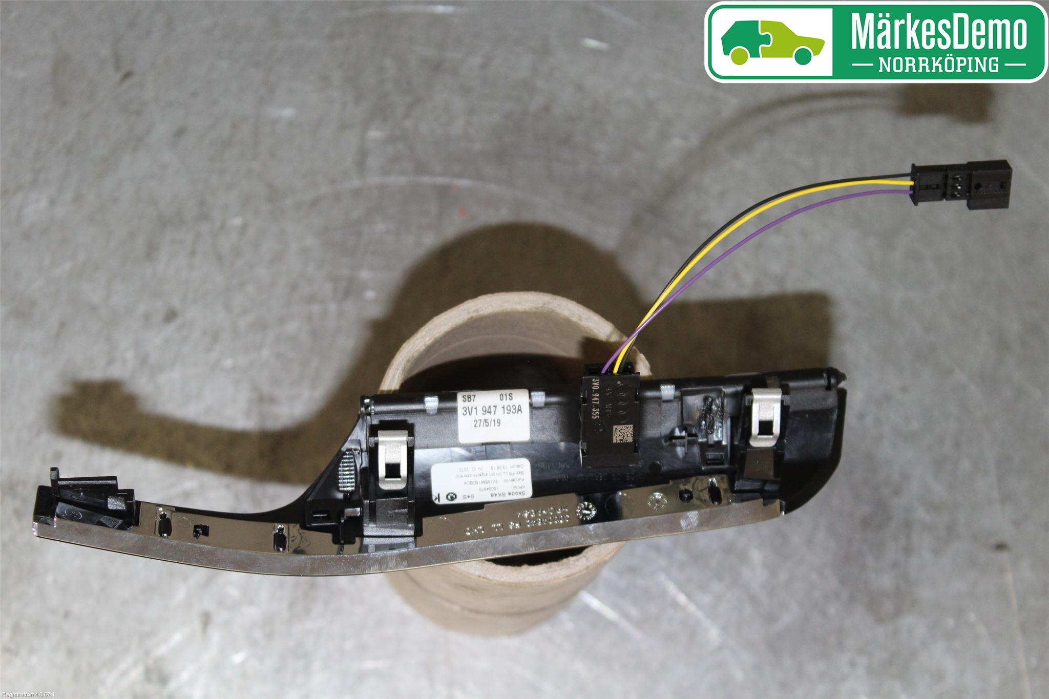 Skoda SUPERB 16-24 Innr Dekor Instrbord