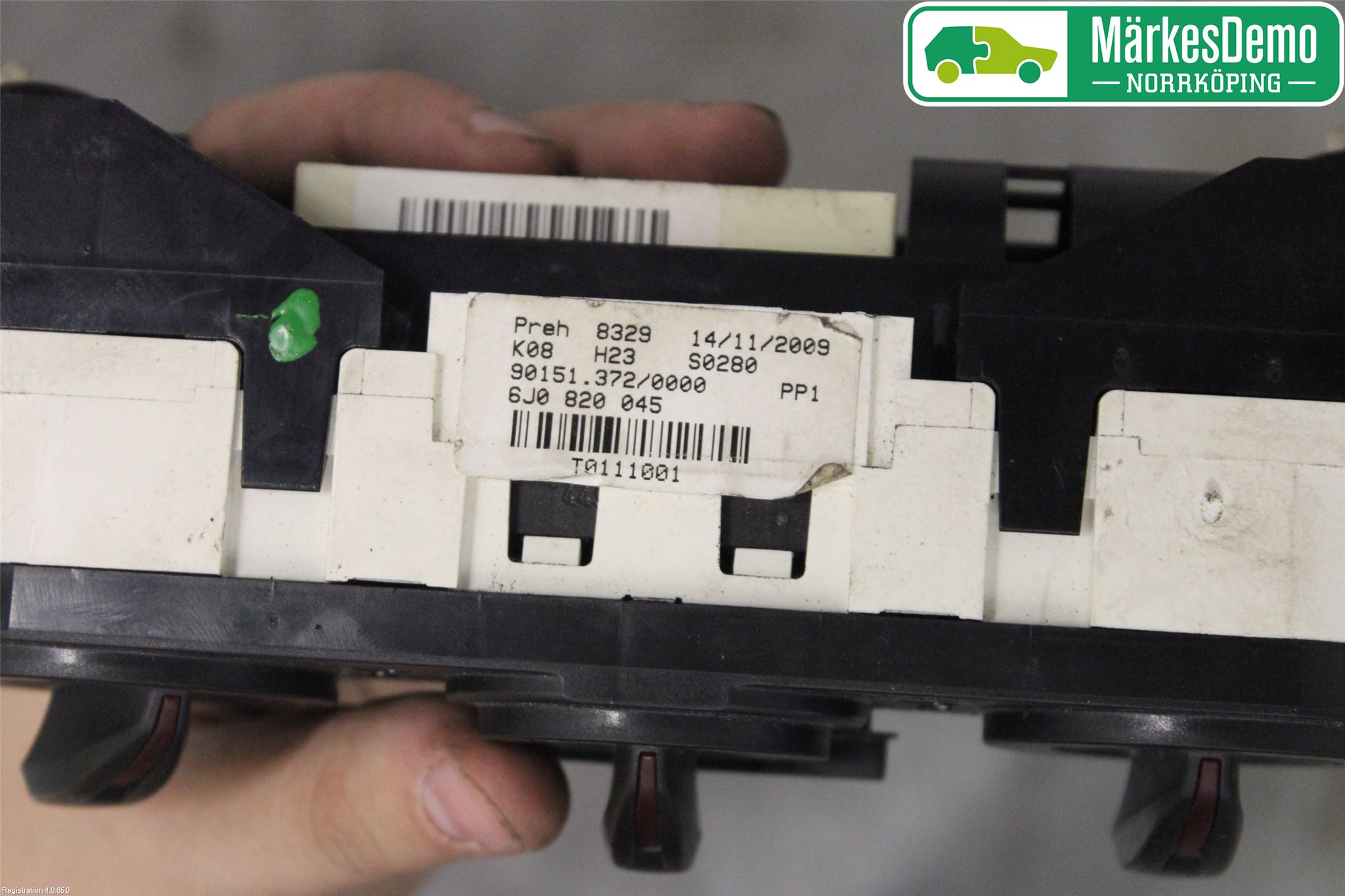 Seat IBIZA IV 08-16 Varmeapparat Panel(Regulering)