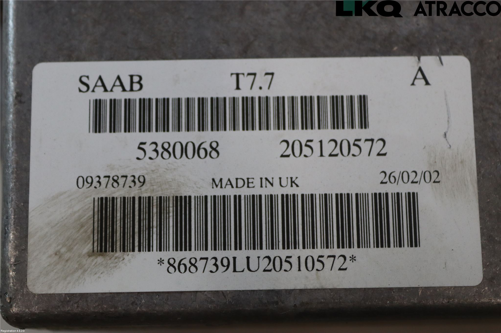 Saab 9-3 VER 1 98-03 Styreenhet Innsprøytning