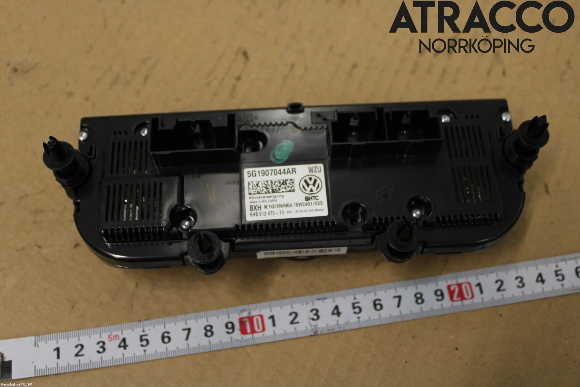 Volkswagen VW T-ROC 18- Varmeapparat Panel(Regulering)