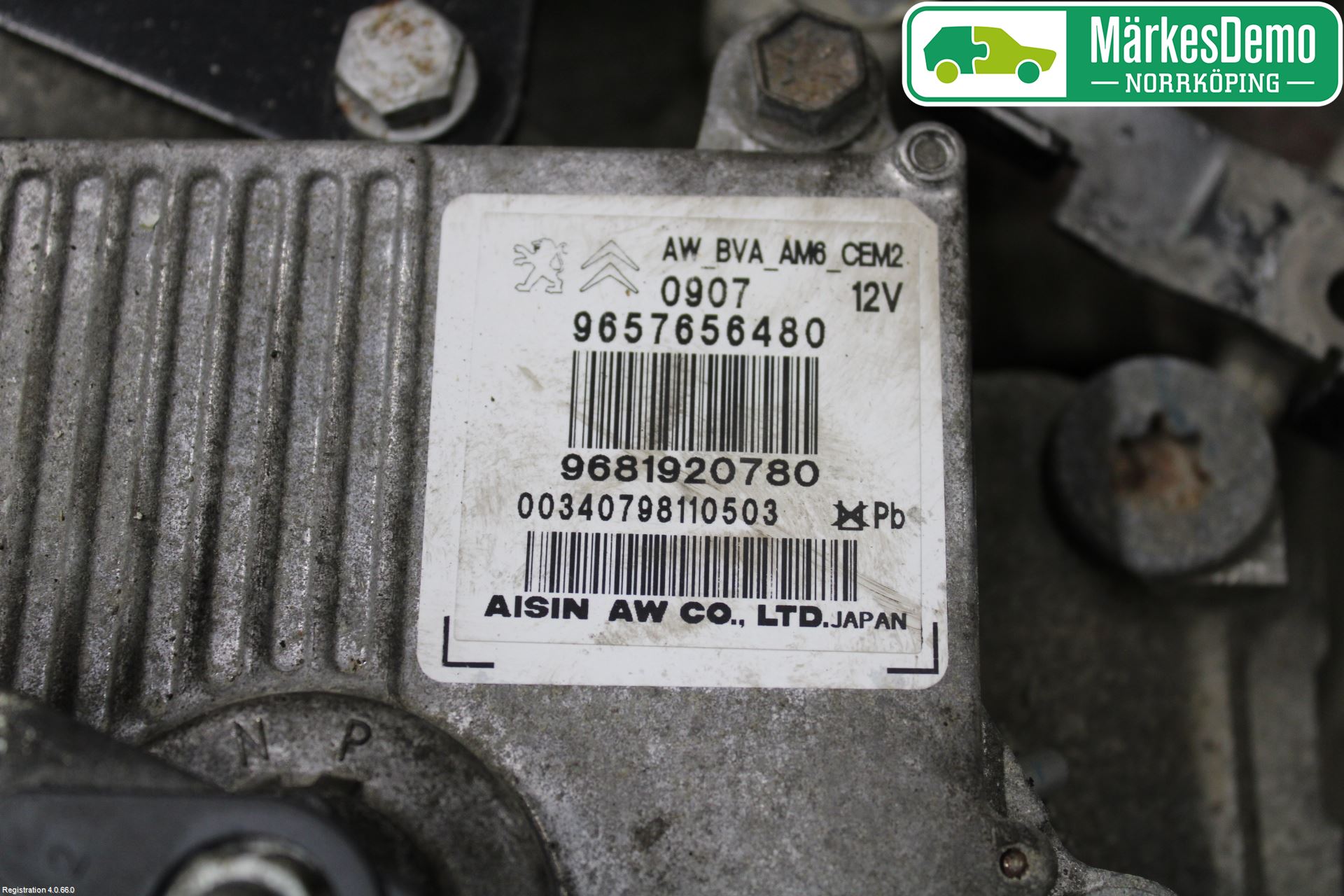 Peugeot 407 Gearkasse Automat